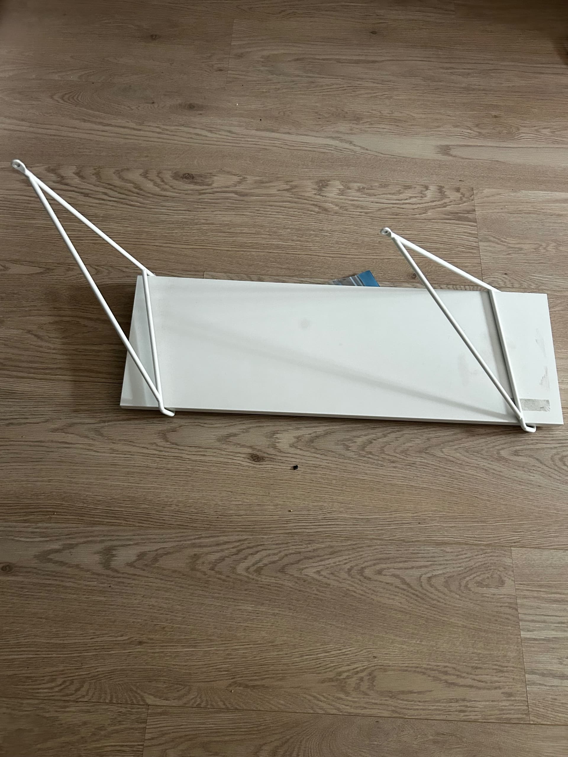 BERGSHULT 60X20 wandplankencombinatie, wit/wit, 120x30 cm