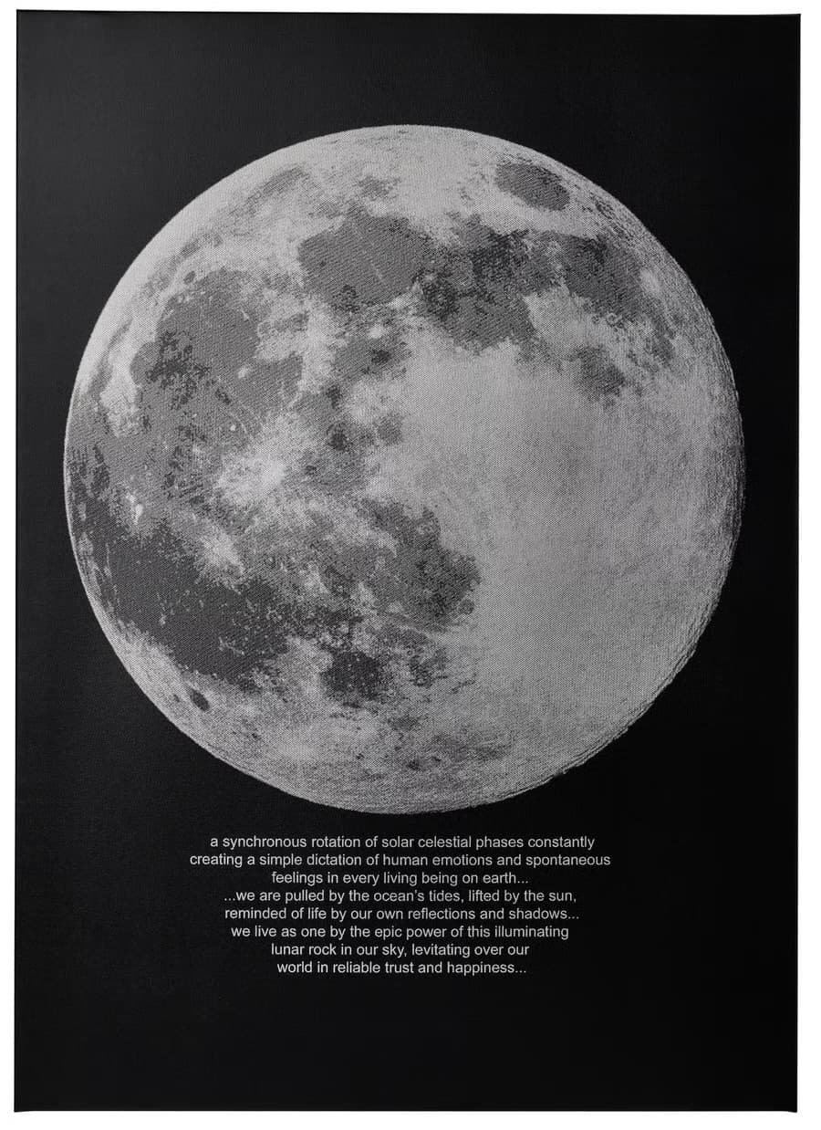 PJÄTTERYD reproduction, lune, 50x70 cm