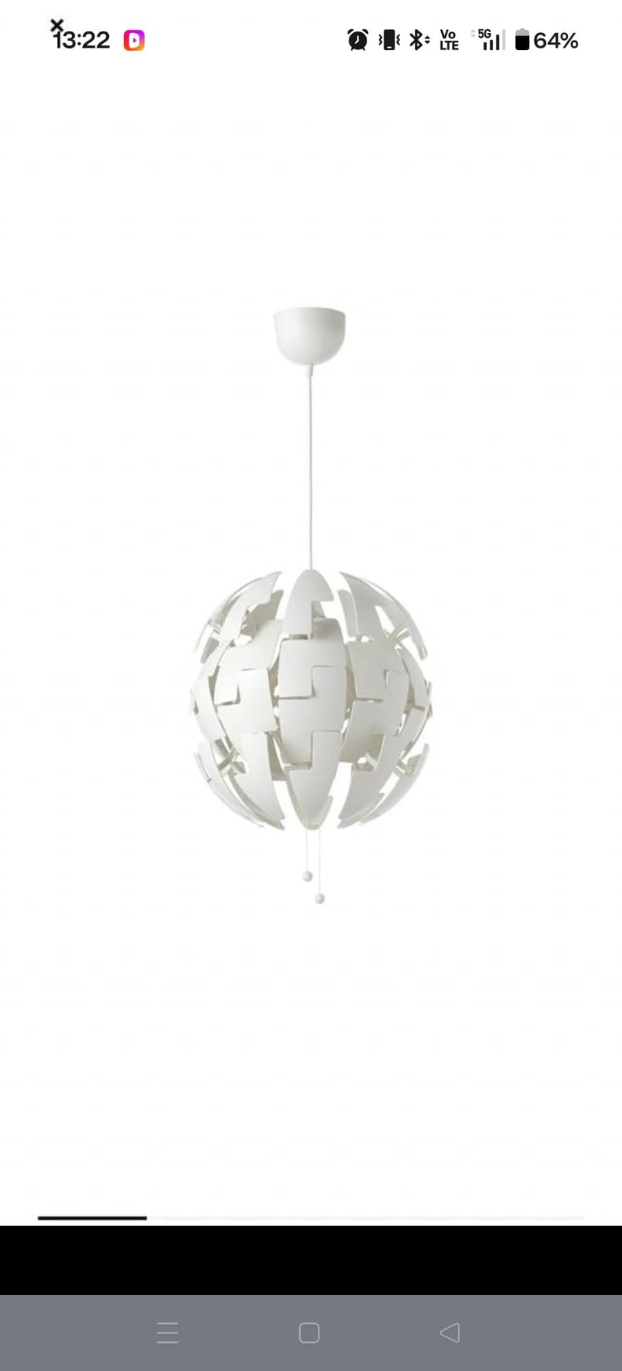 IKEA PS 2014 pendant lamp, white