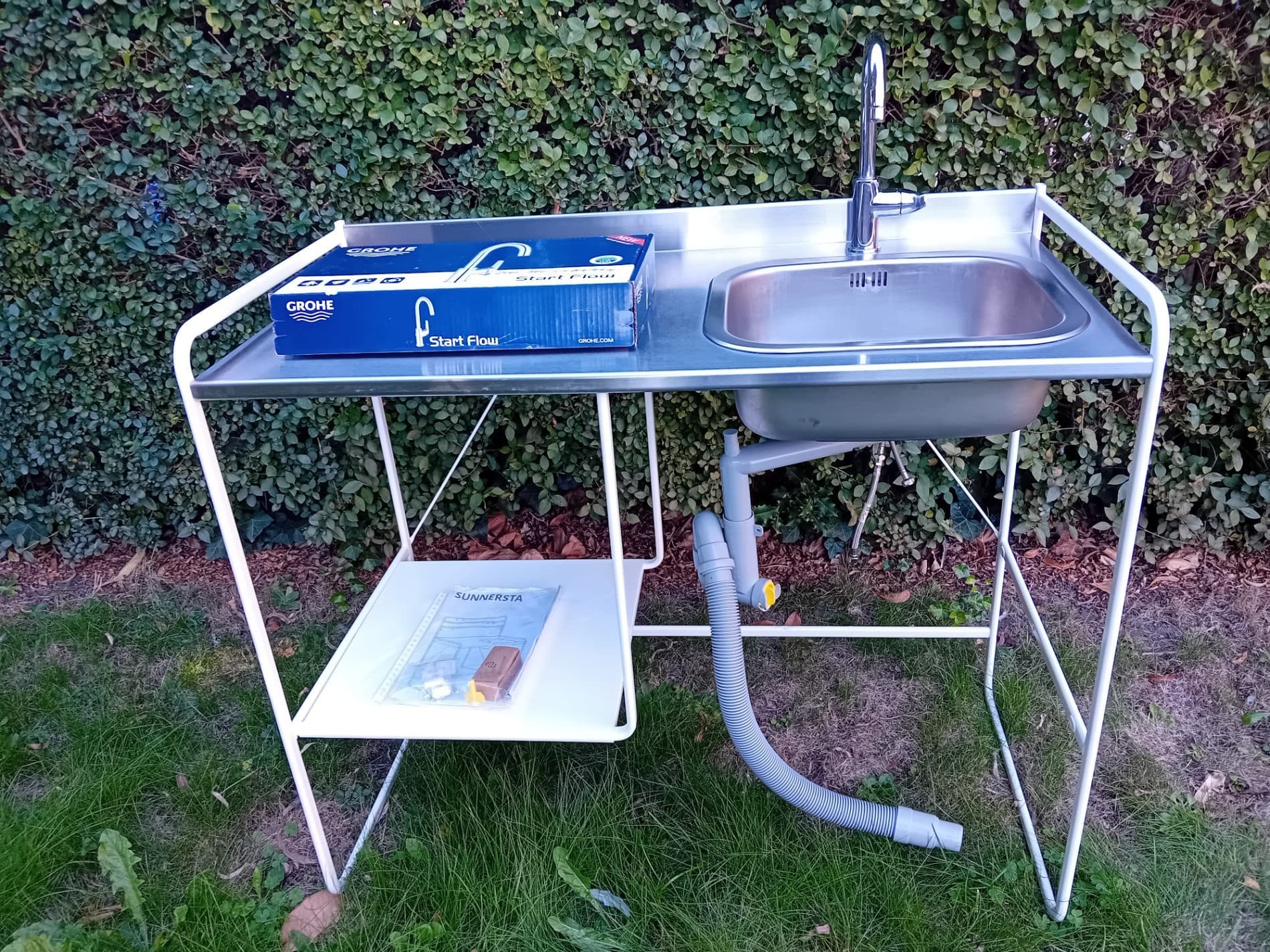 SUNNERSTA mini cuisine, 112x56x139 cm