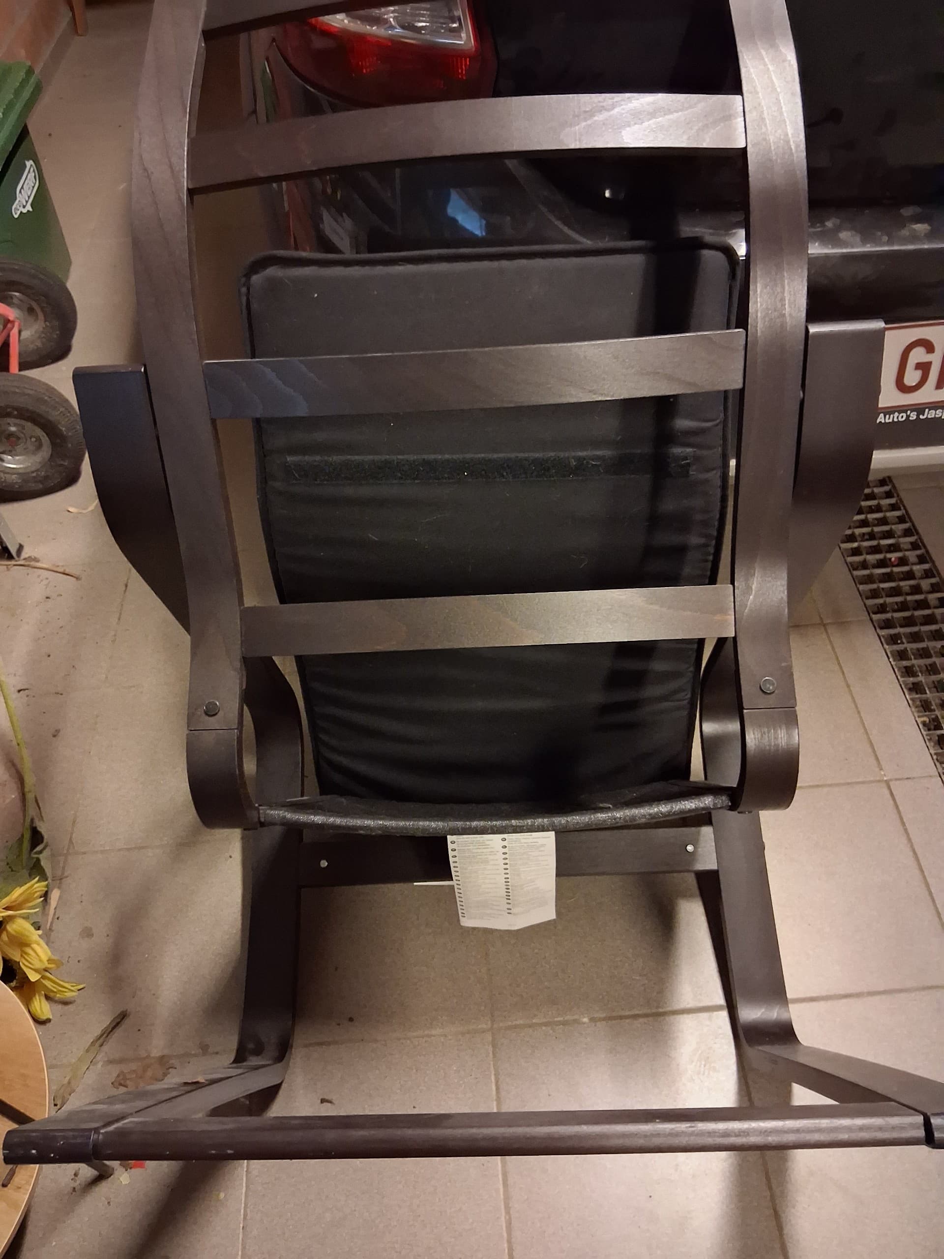POÄNG Fauteuil, Knisa noir. Commandez aujourd'hui