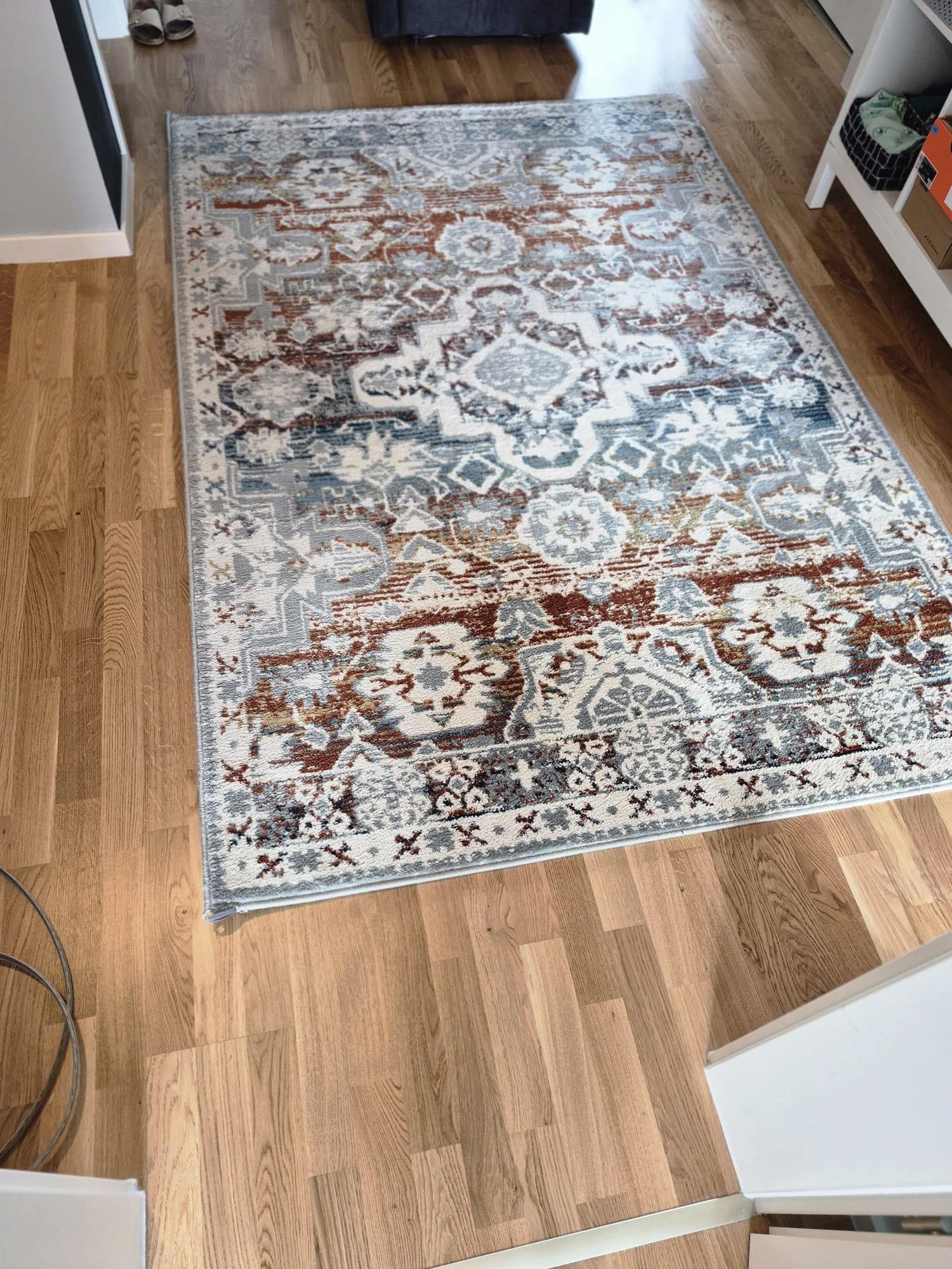 ONSEVIG rug, low pile, multicolour, 160x235 cm