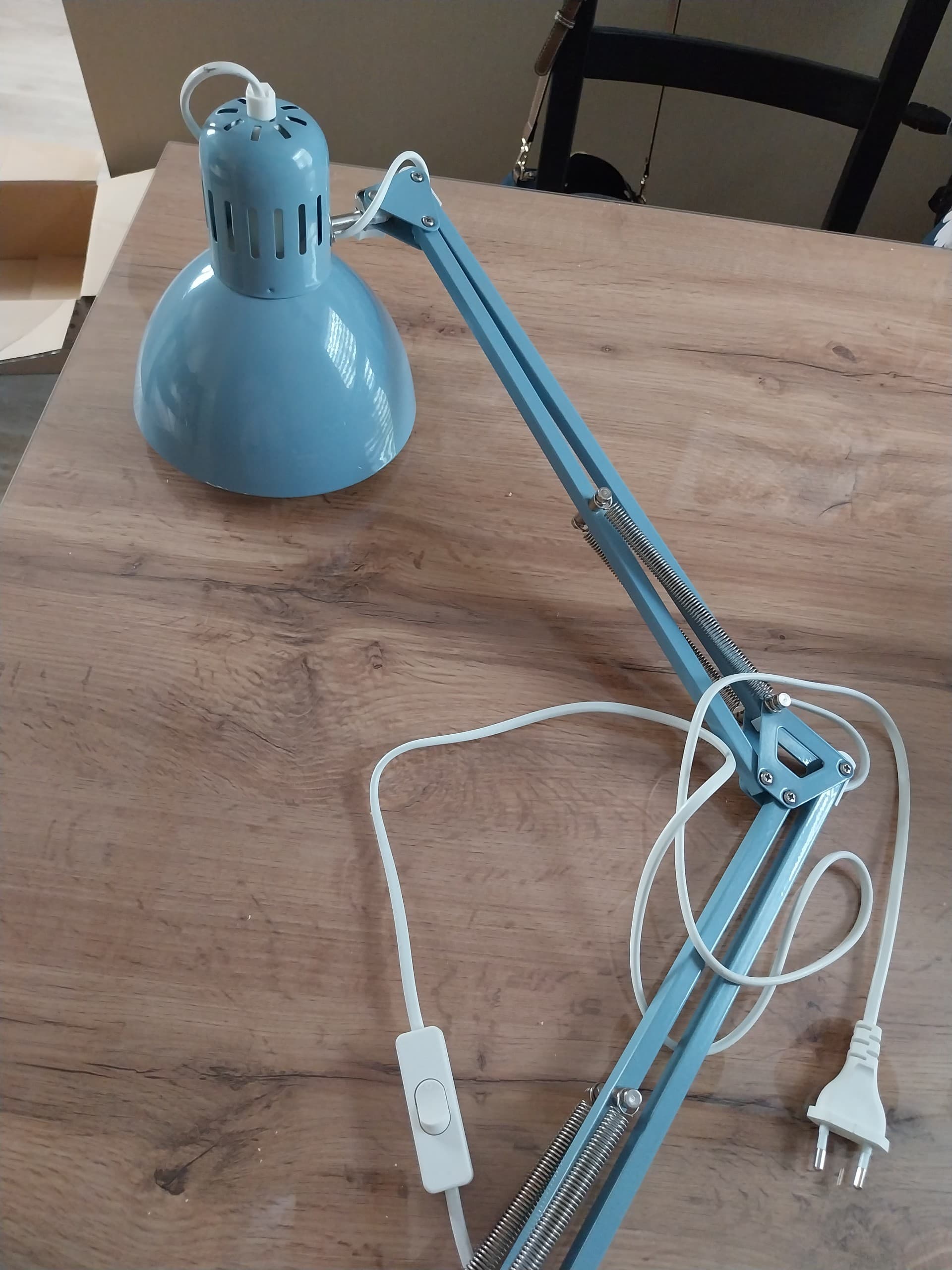 TERTIAL bureaulamp, lichtblauw