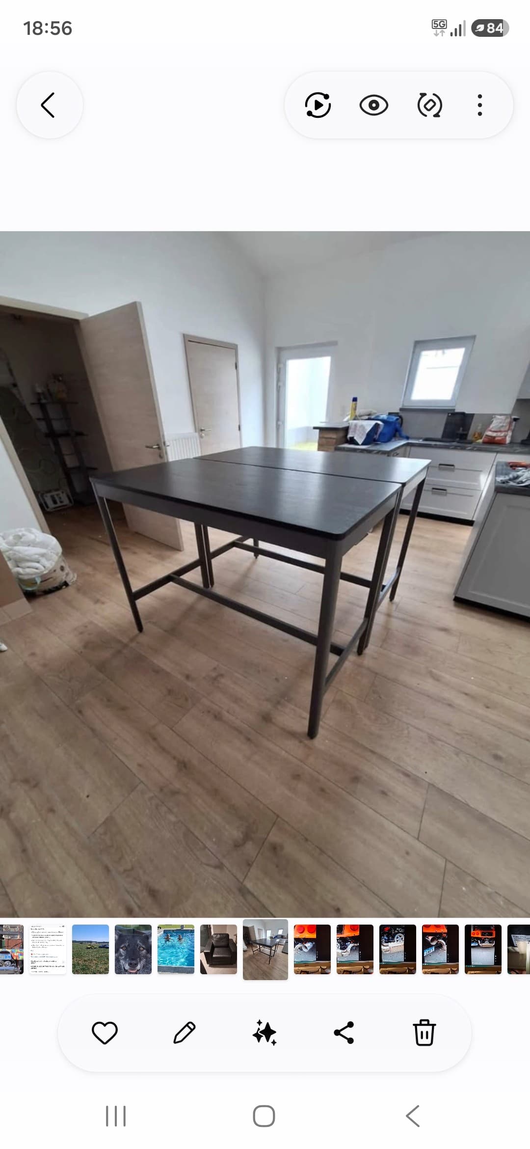 TABLE HAUTE IDASEN