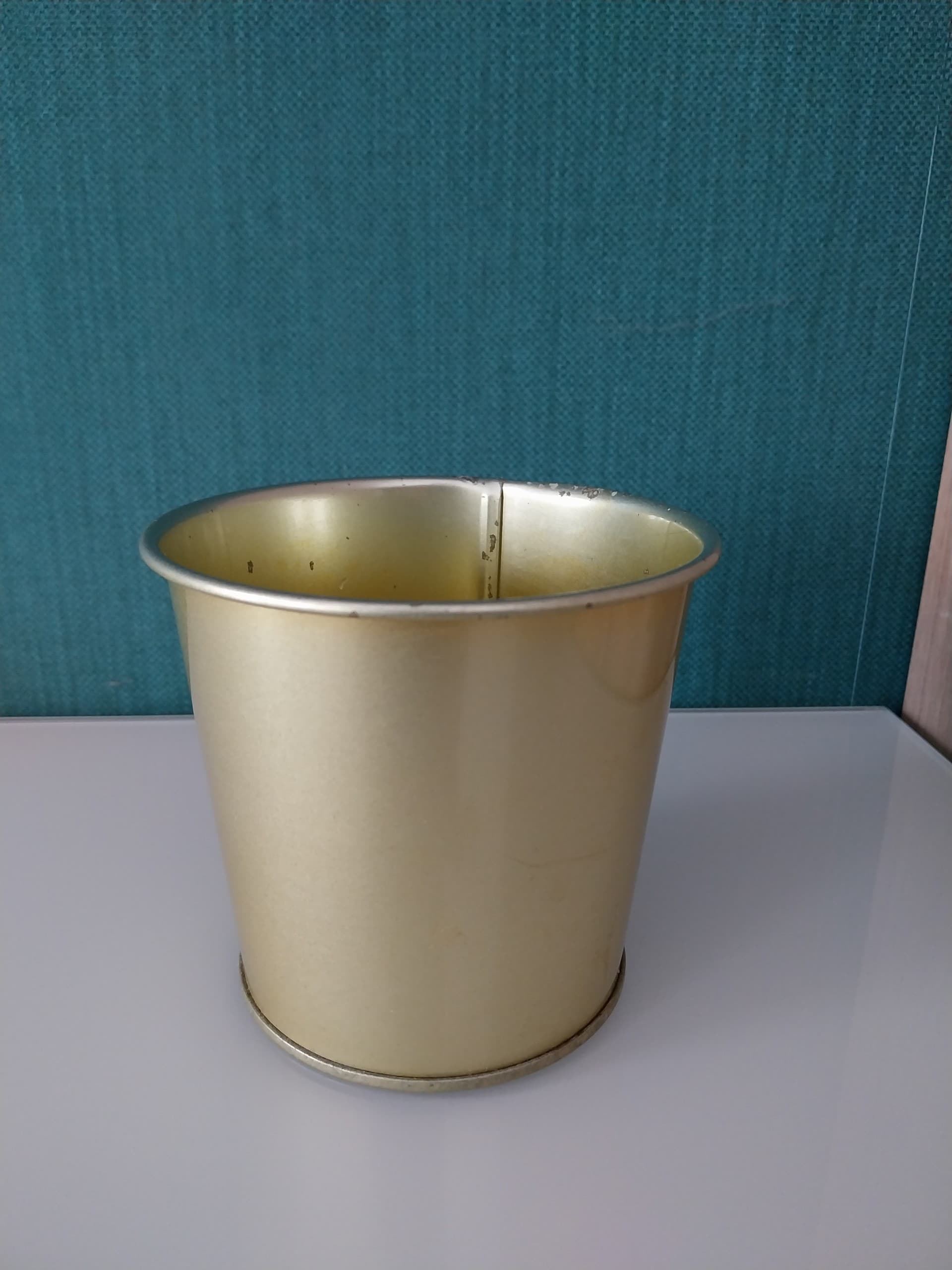 DAIDAI Cache-pot, couleur laiton, 9 cm