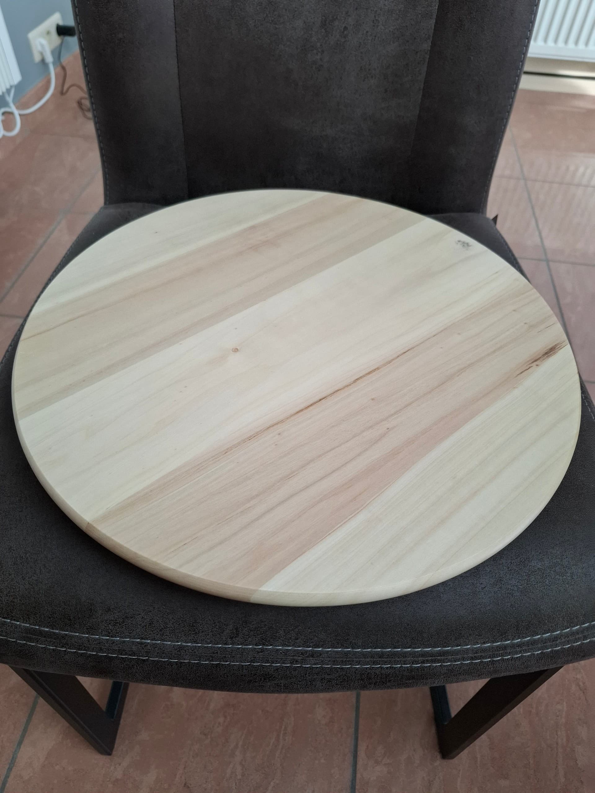 SNUDDA draaiplateau, massief hout, 39 cm