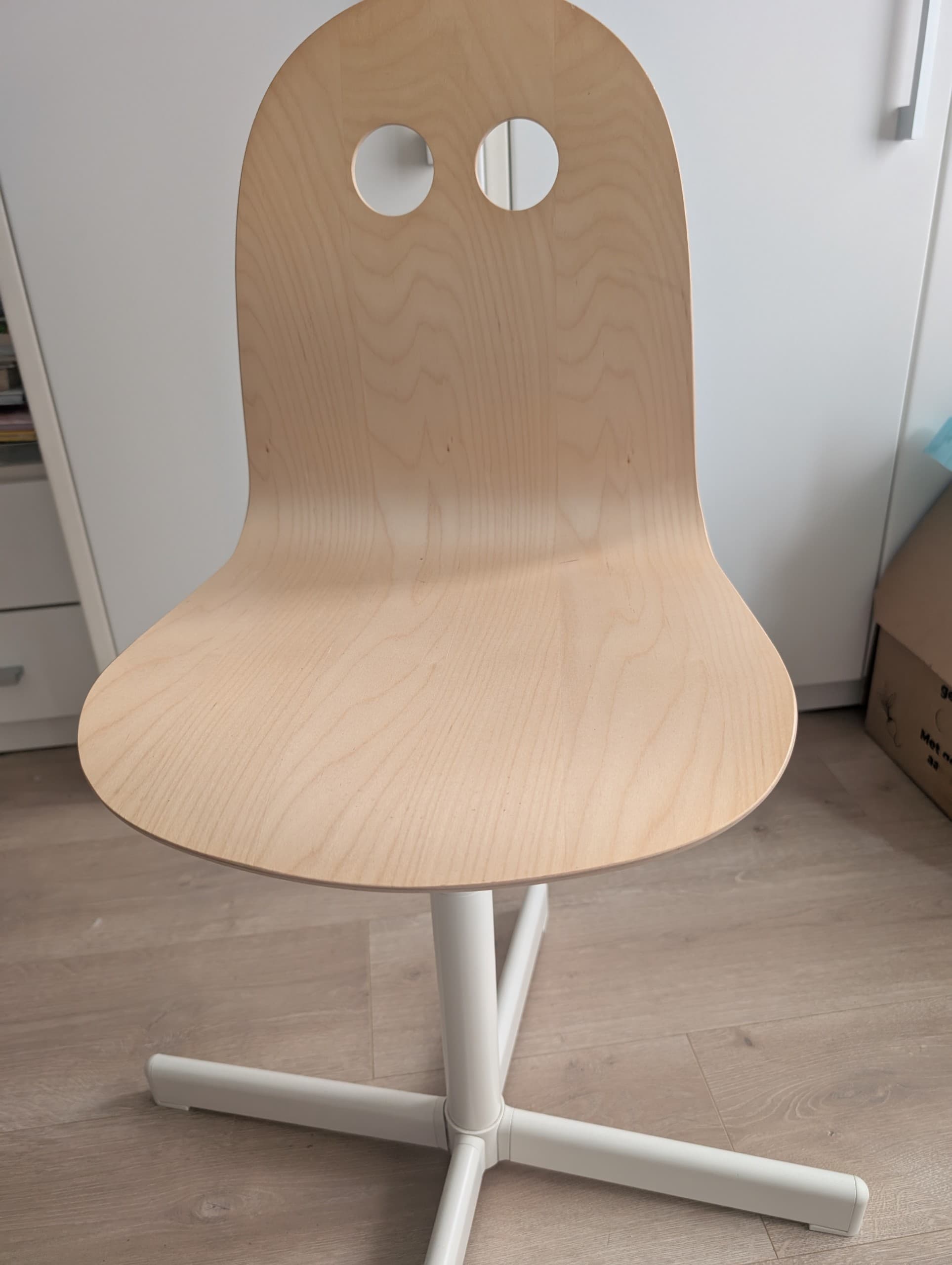 VALFRED / SIBBEN chaise de bureau enfant, blanc