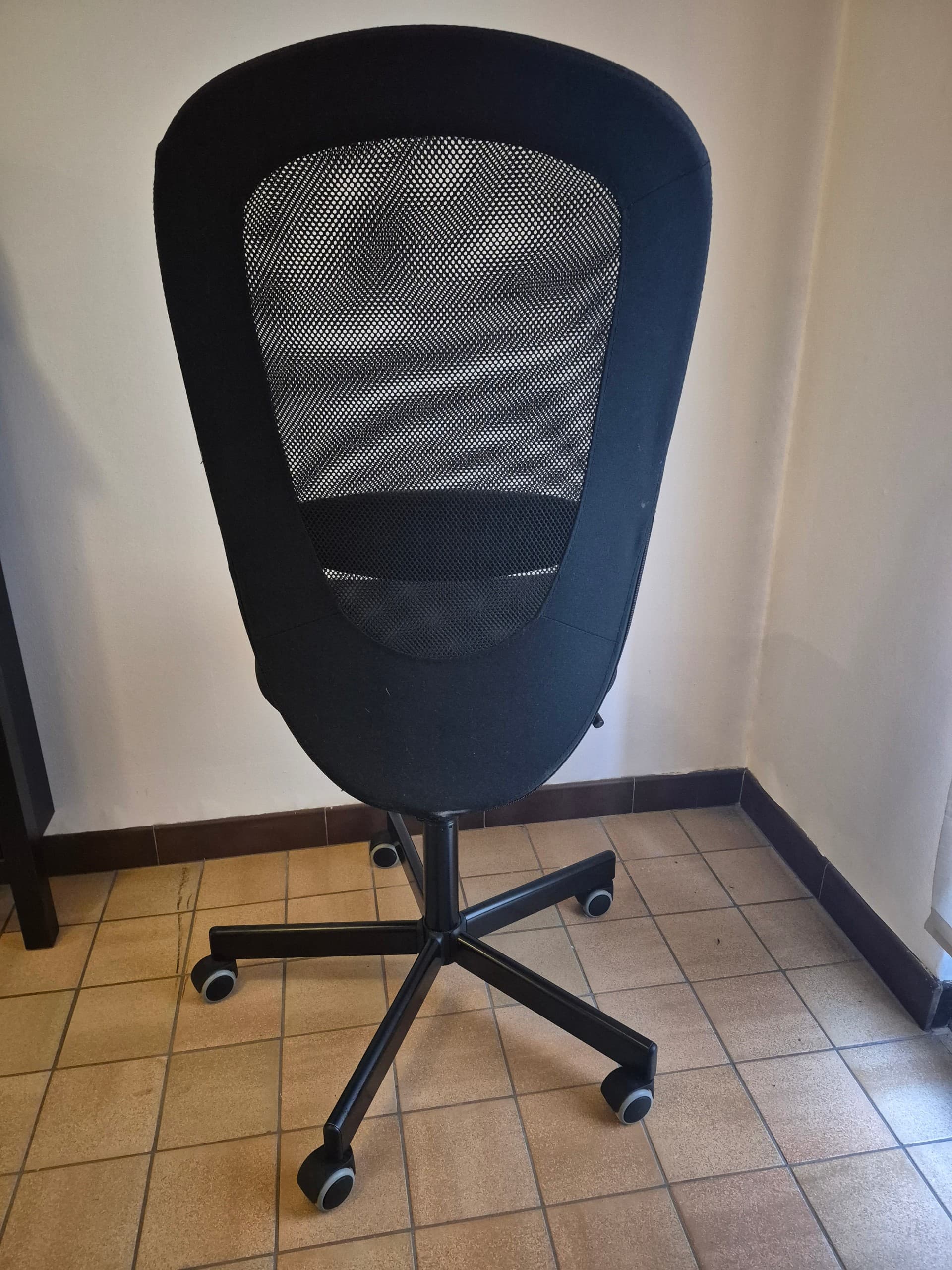 FLINTAN office chair, black