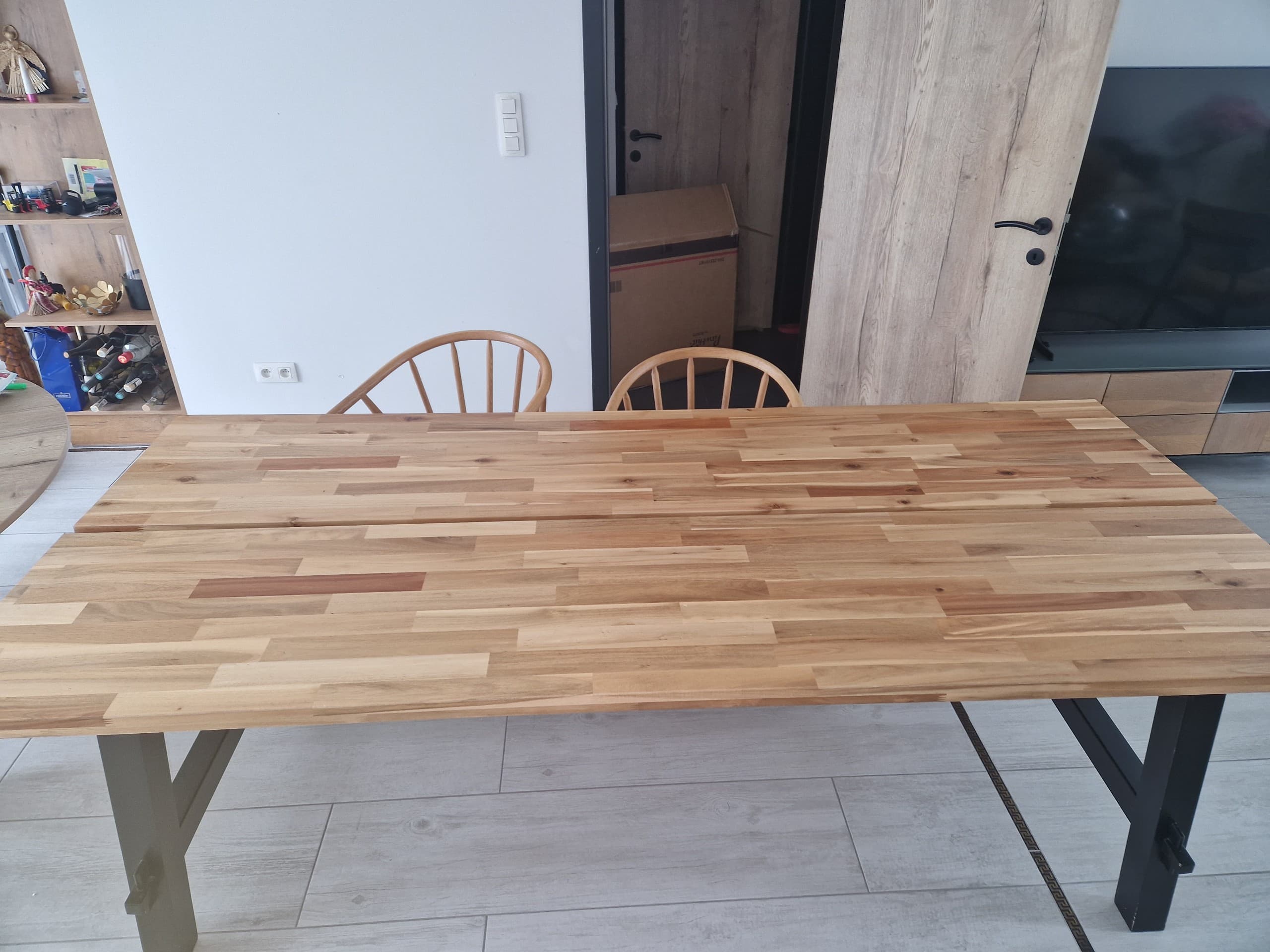 SKOGSTA Table, acacia