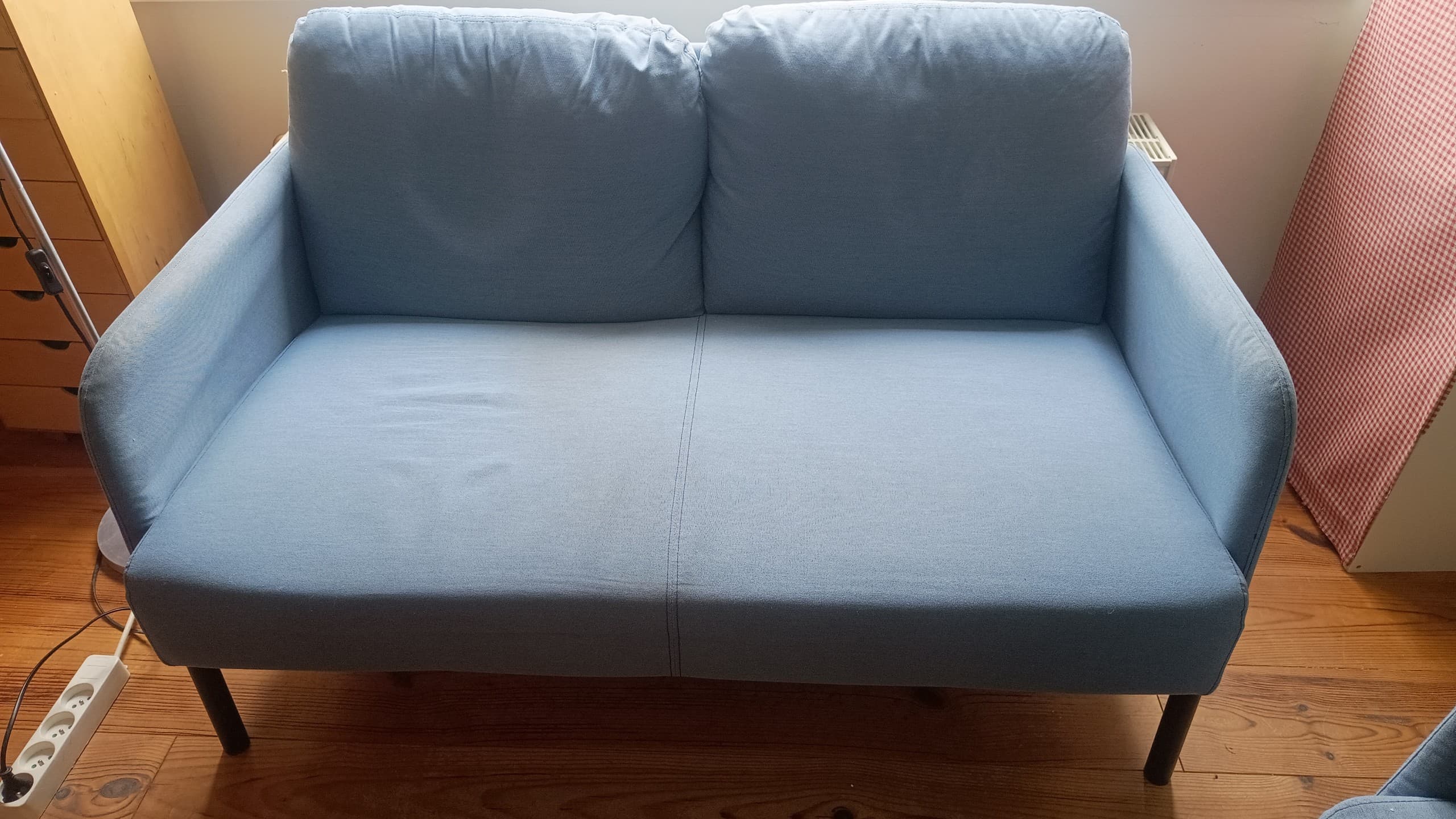 GLOSTAD Canapé 2 places, Knisa gris foncé