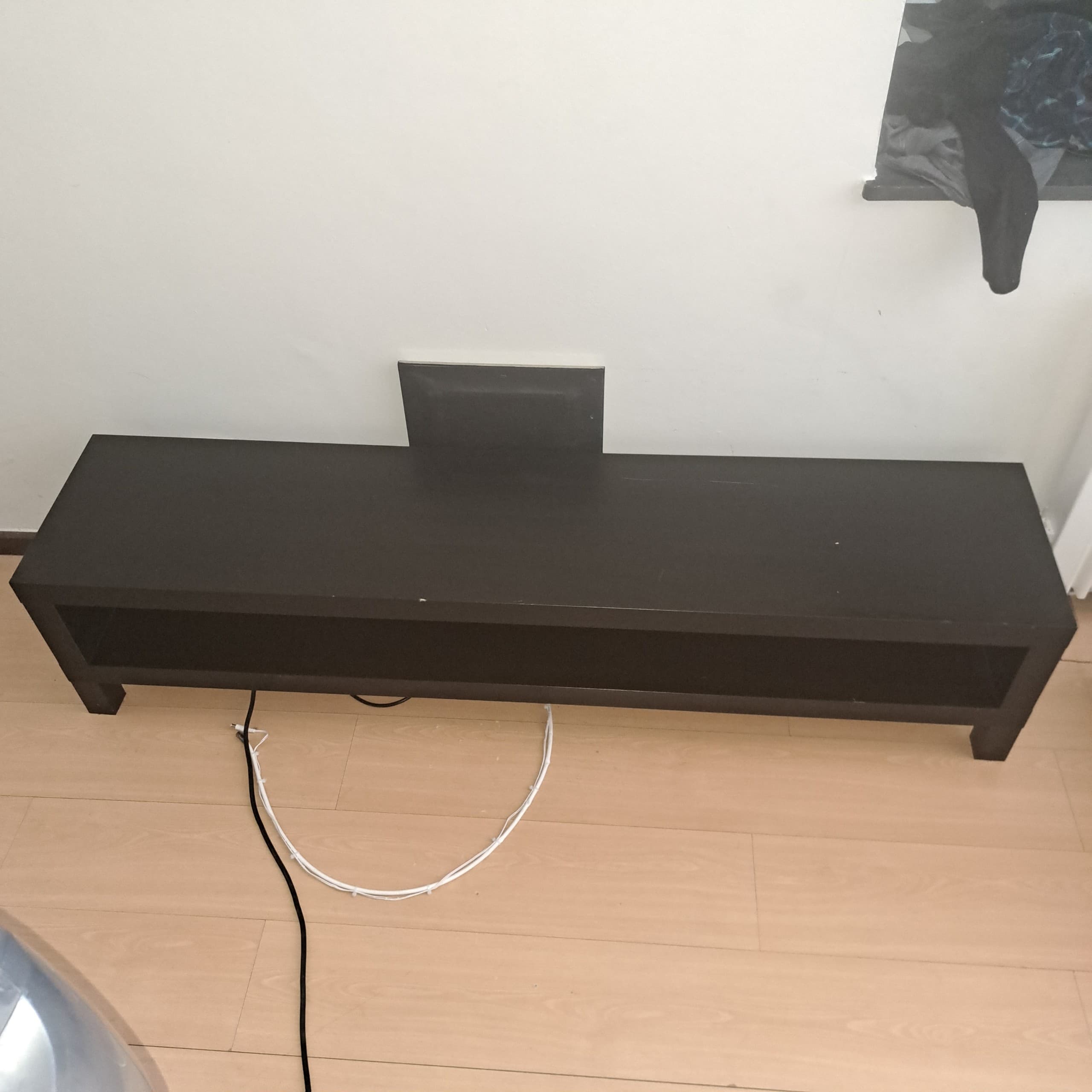 LACK TV bench, black-brown, 160x35x36 cm