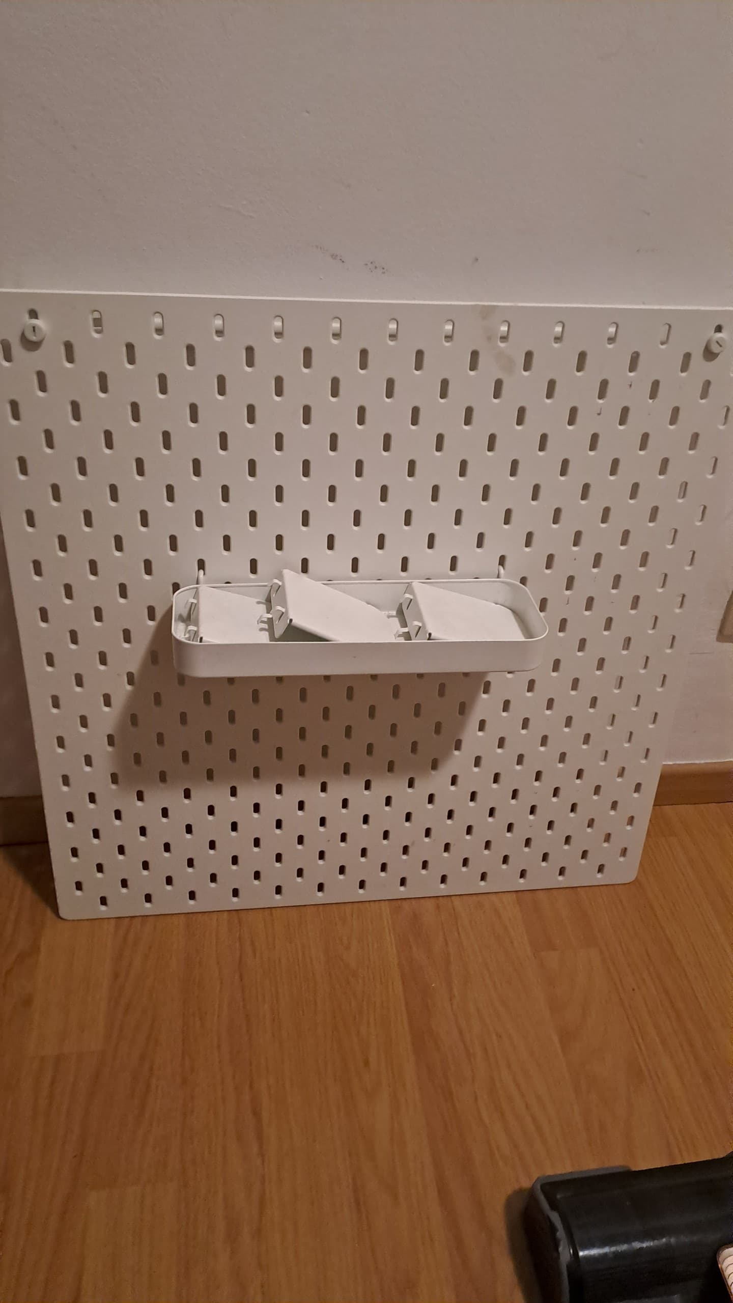 SKÅDIS ophangbord, combinatie, wit, 36x56 cm