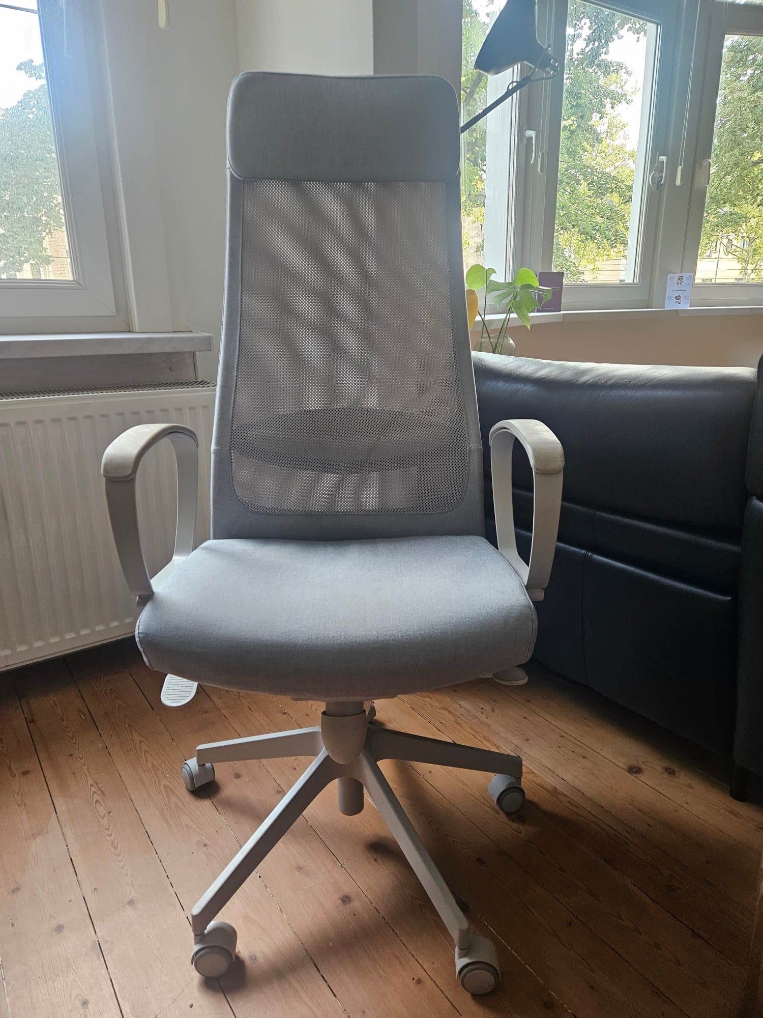MARKUS chaise de bureau, Vissle gris clair, Moyen