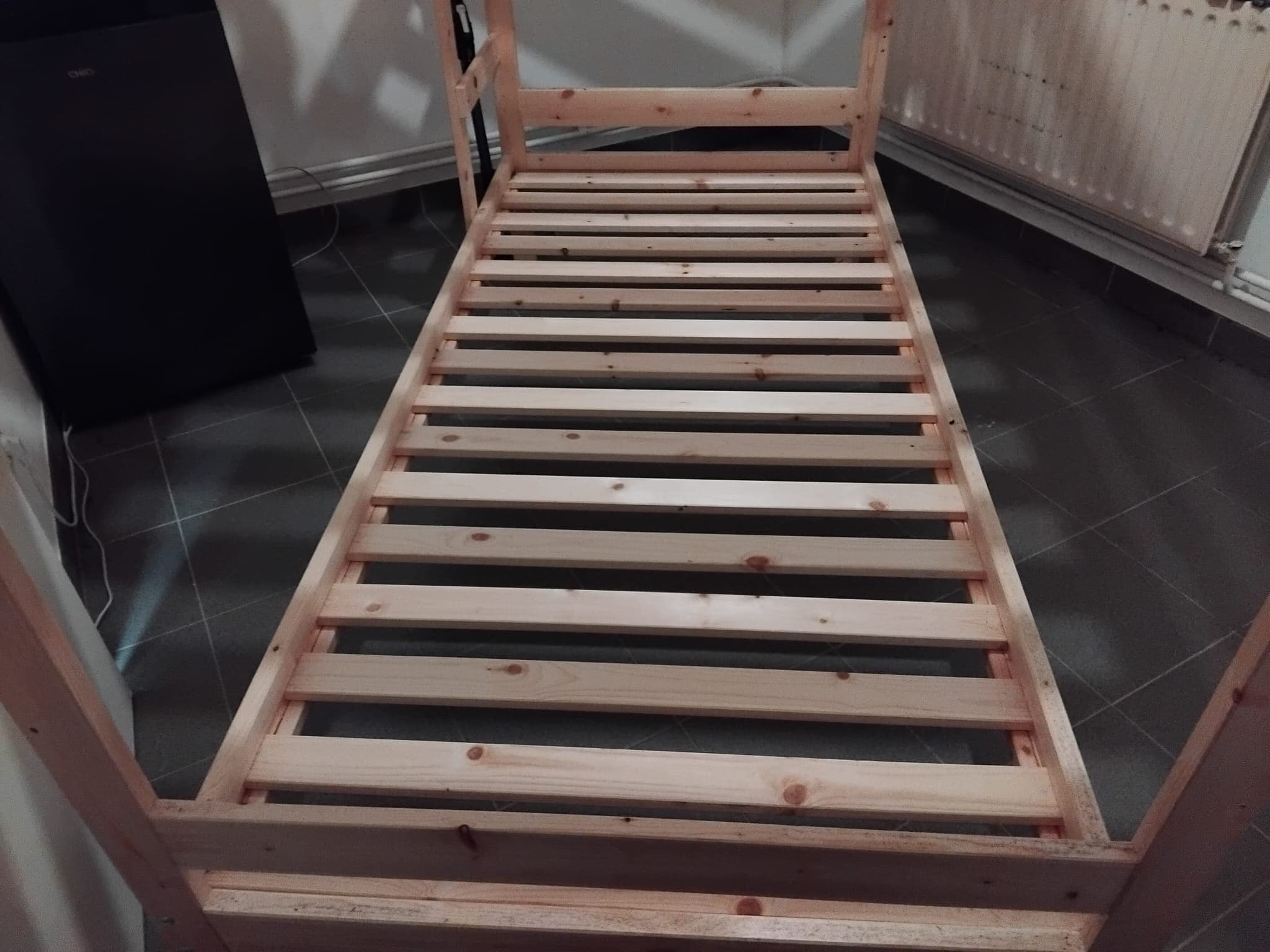 MYDAL Frame stapelbed, grenen, 90x200 cm
