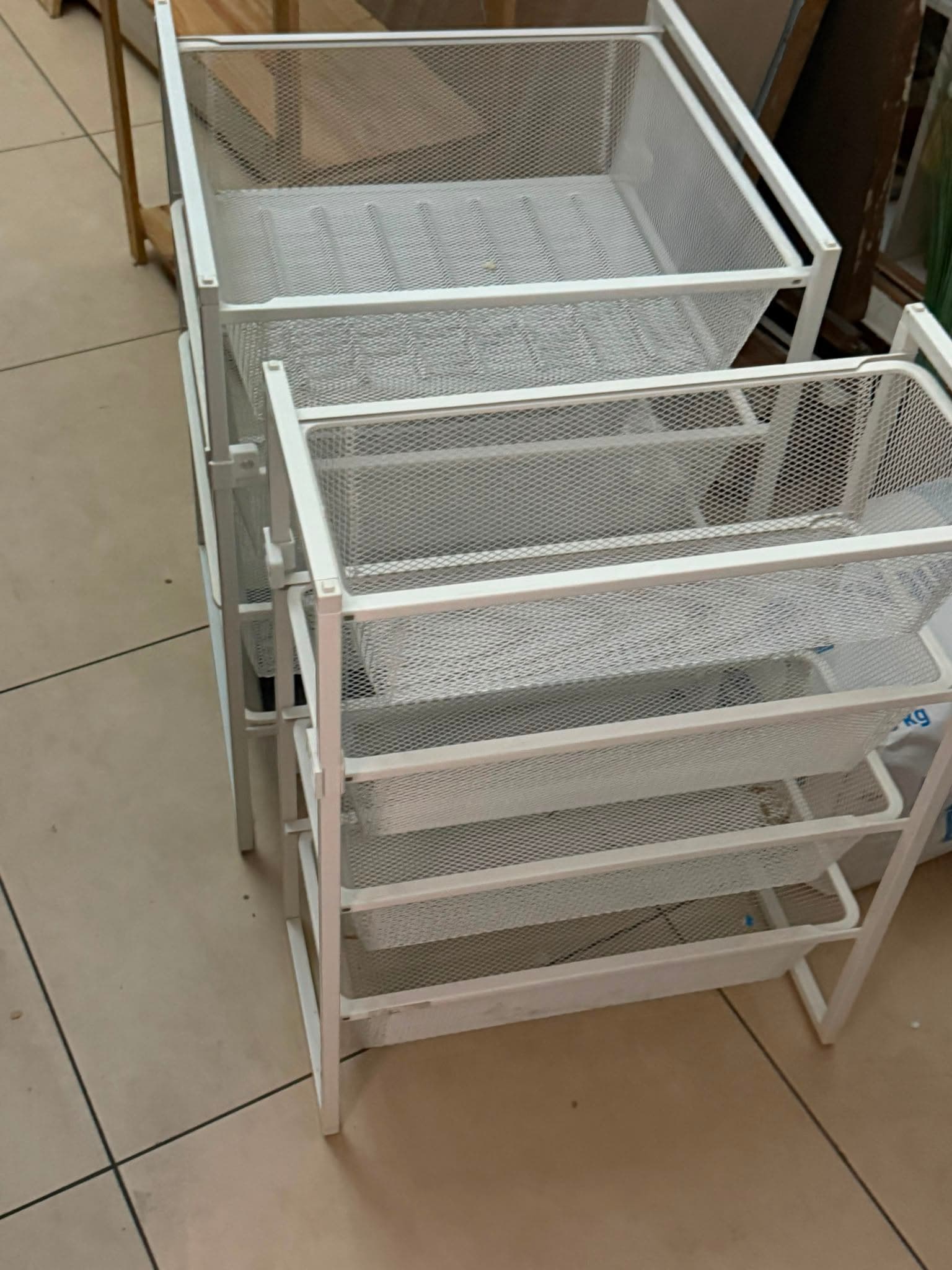 JONAXEL storage combination, white, 25x51x70 cm