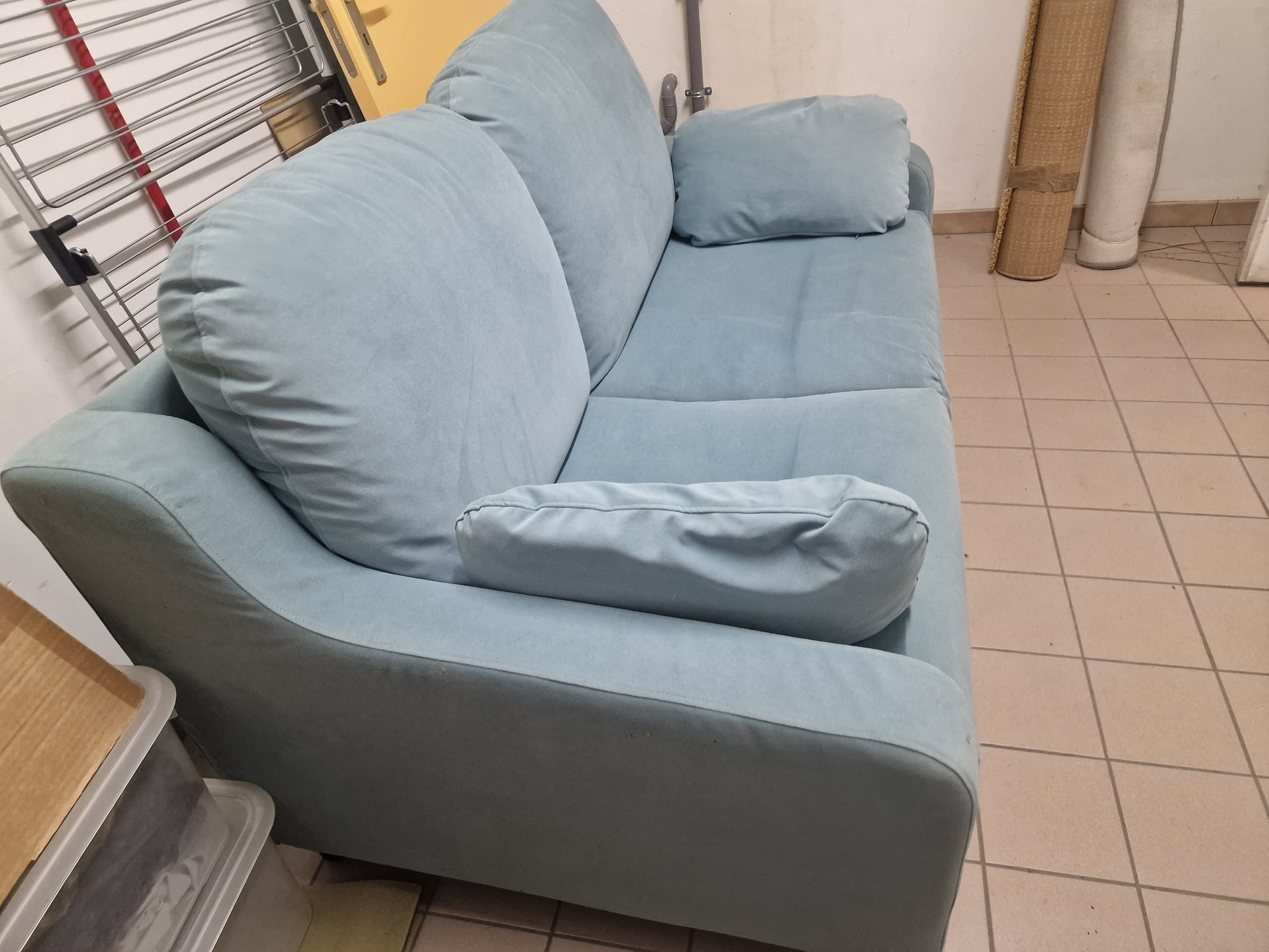 VIMLE canapé 2 places, Saxemara bleu clair