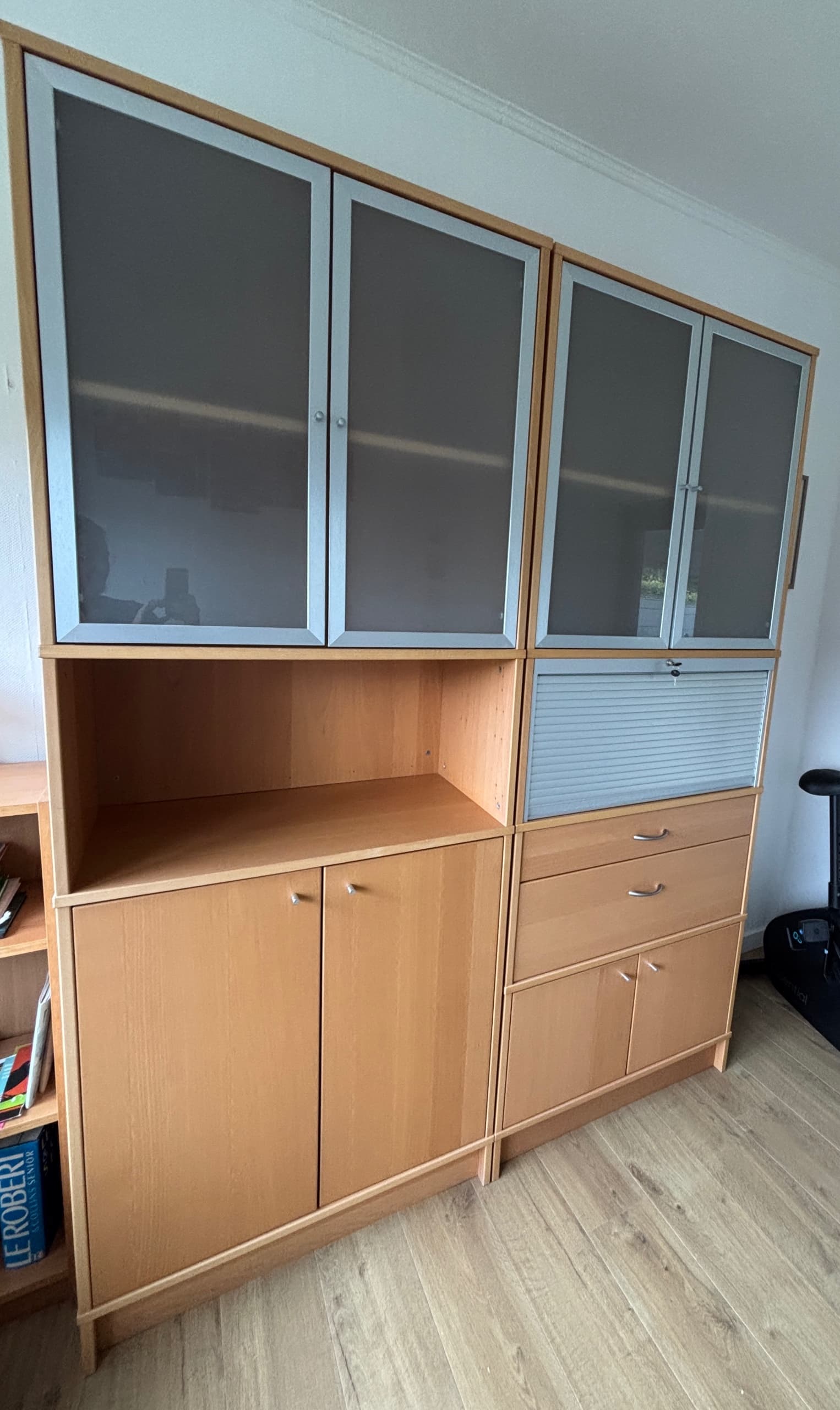 LOT DE 2 BIBLIOTHEQU