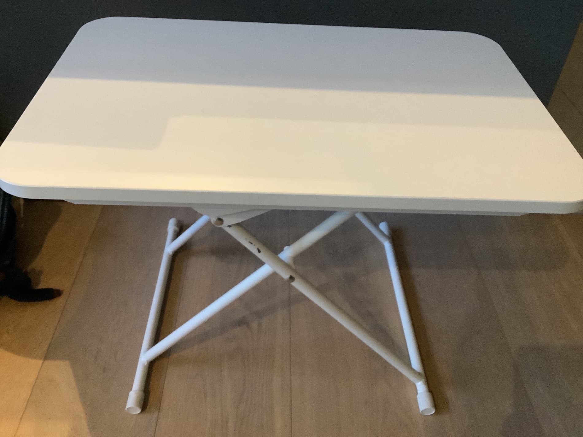 DUBBLA laptop stand, white, 60x40 cm