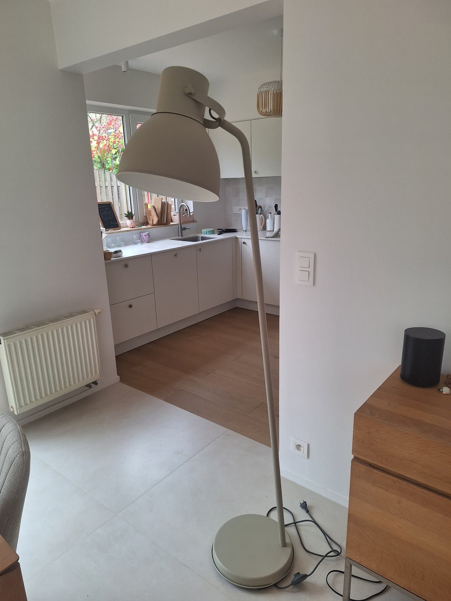 HEKTAR lampadaire, blanc