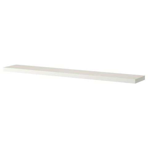 LACK Wandplank, wit, 110x26 cm