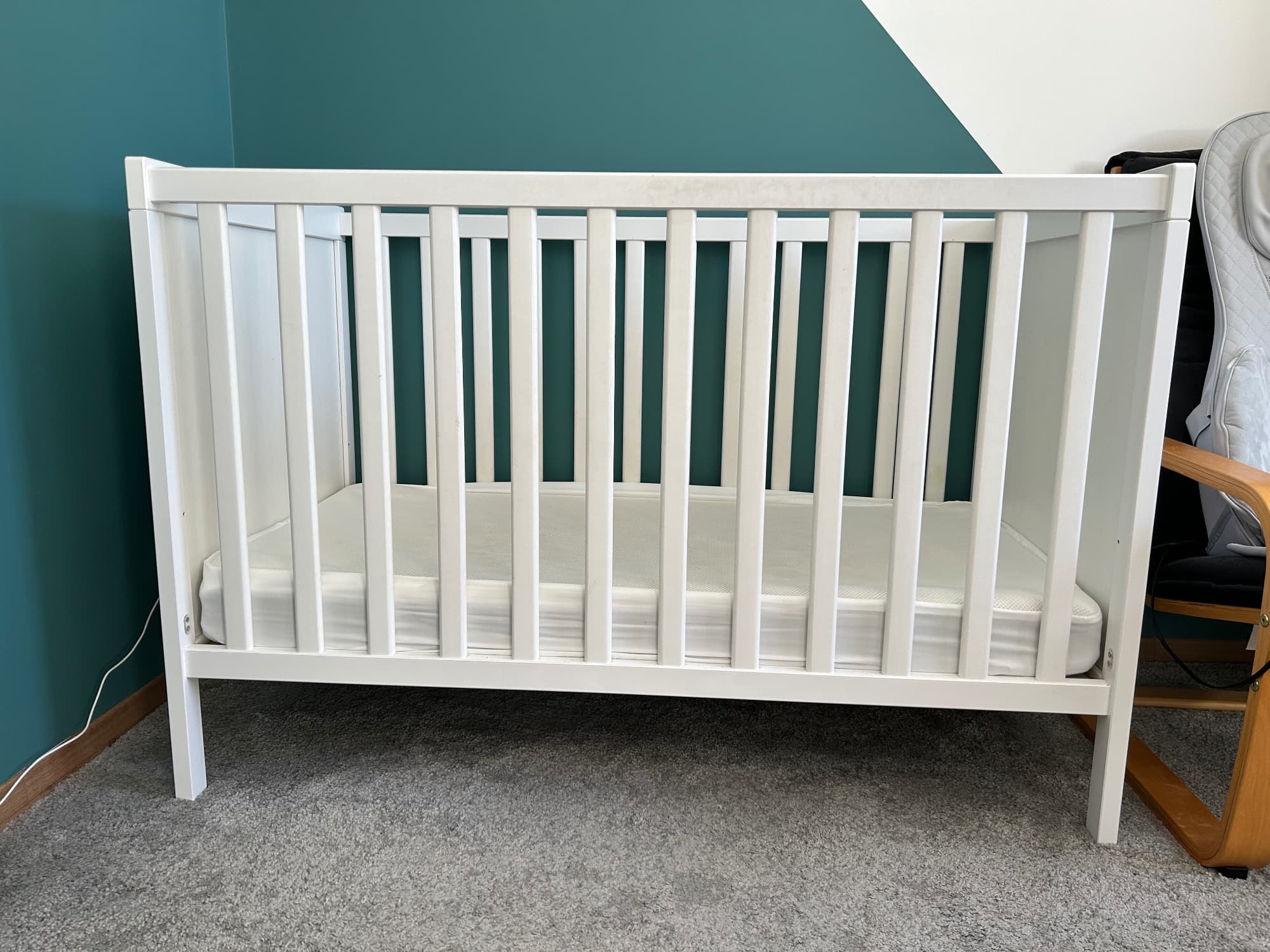 SUNDVIK BABYBED meuble lavabo av lavabo à poser 45, effet chêne blanchi/blanc Dalskär mitigeur lavabo