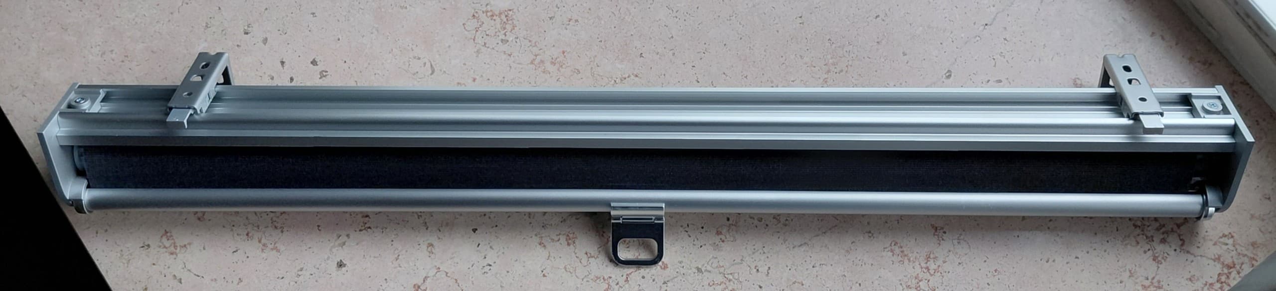 SKOGSKLÖVER Store à enrouleur, gris, 60x195 cm