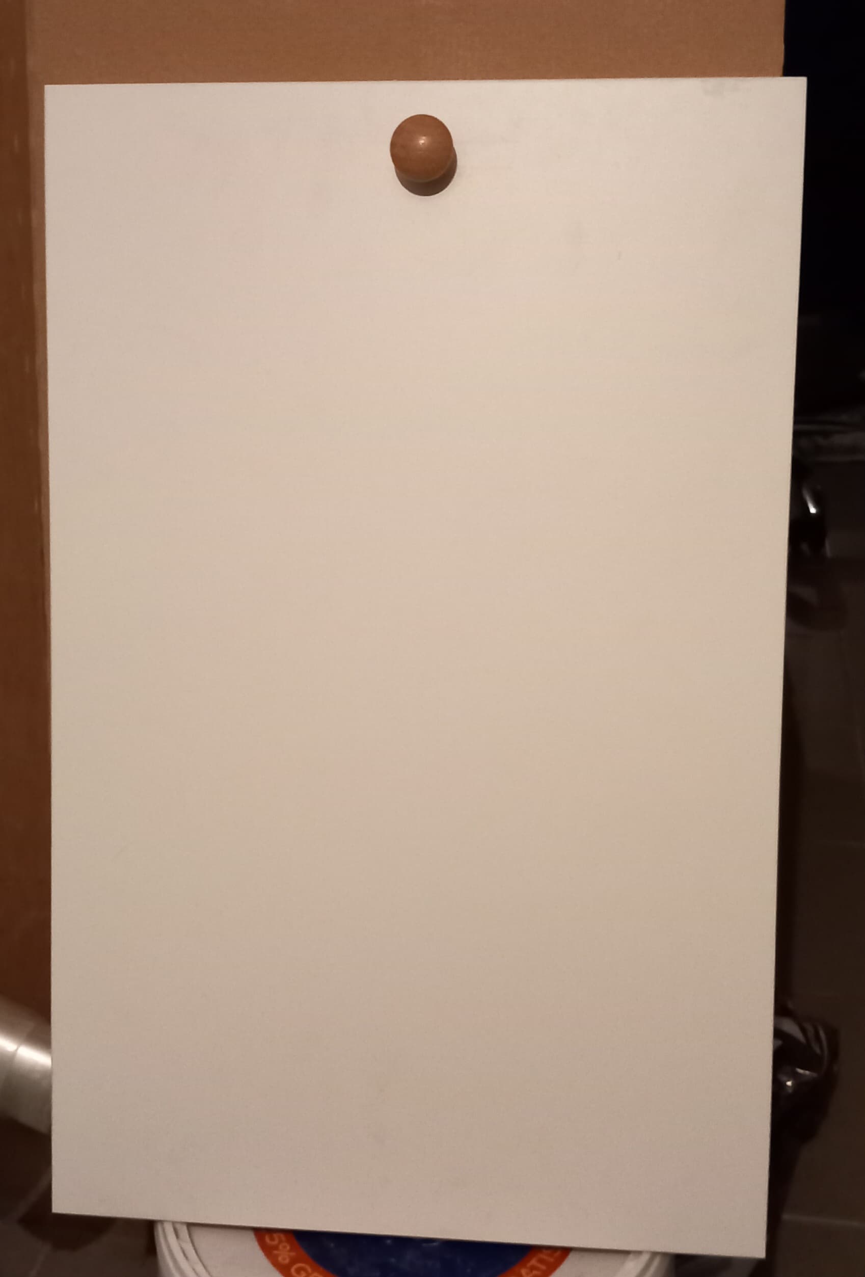 LAPPVIKEN Deur, wit, 60x64 cm