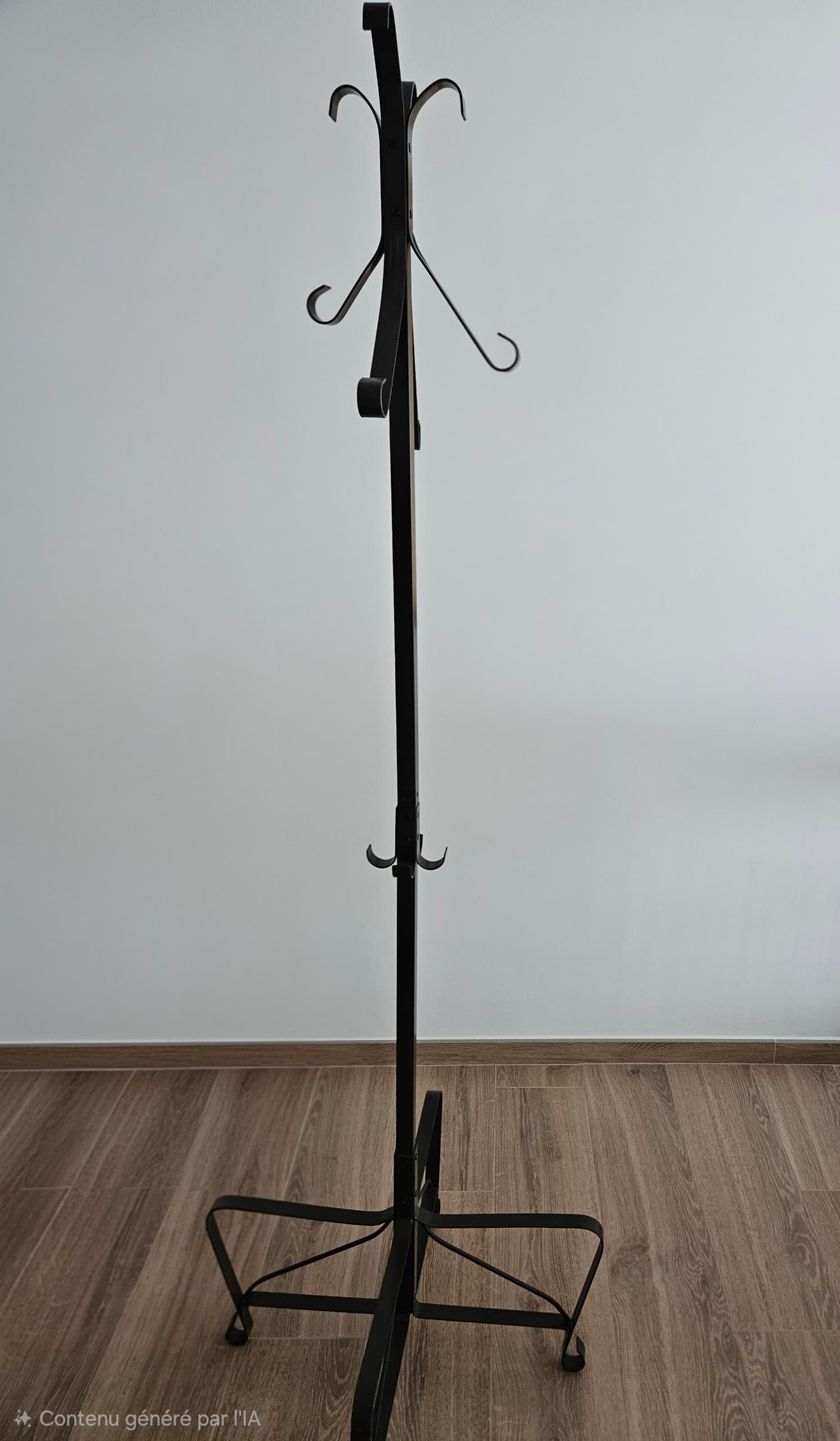 PORTE MANTEAU portemanteau, noir, 181 cm