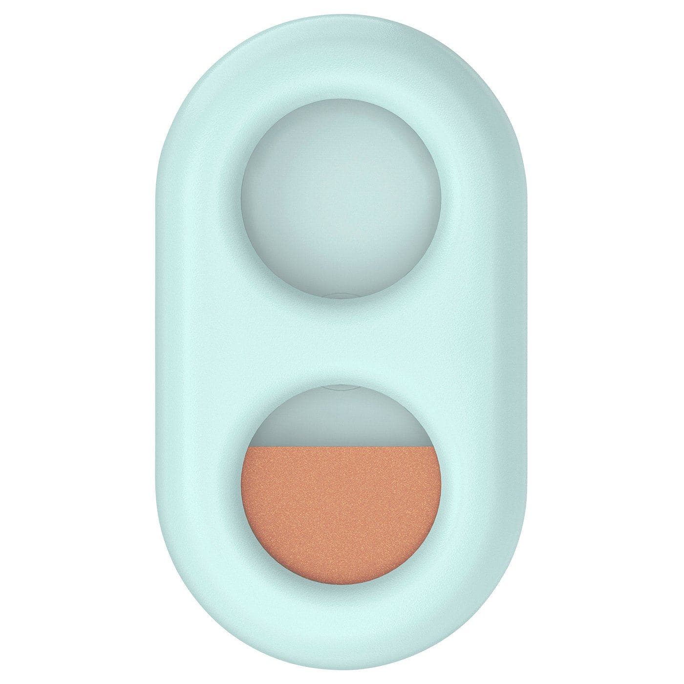 HUMLESJÖN timer with suction cup, turquoise