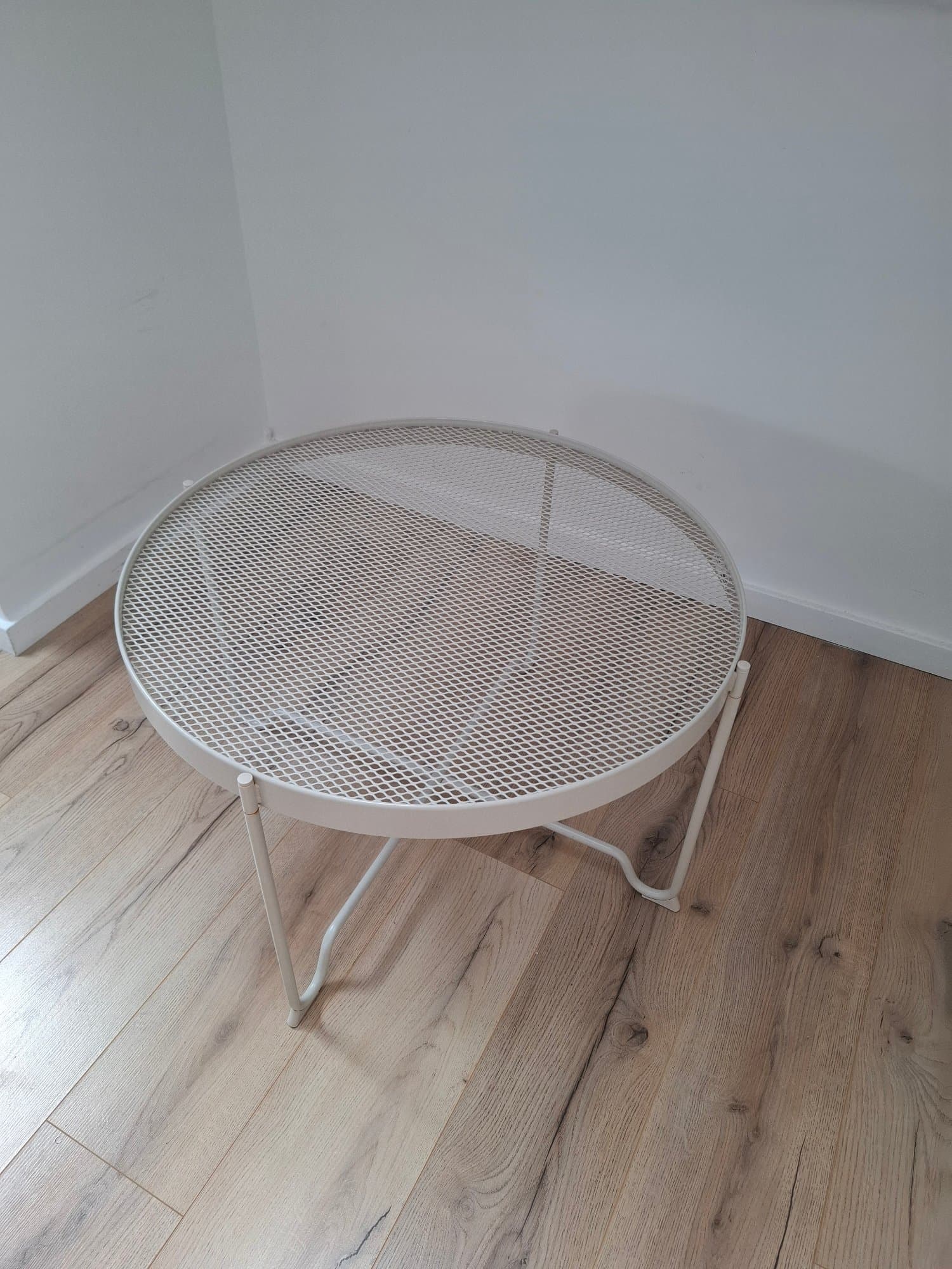 KROKHOLMEN coffee table, outdoor, beige, 73 cm