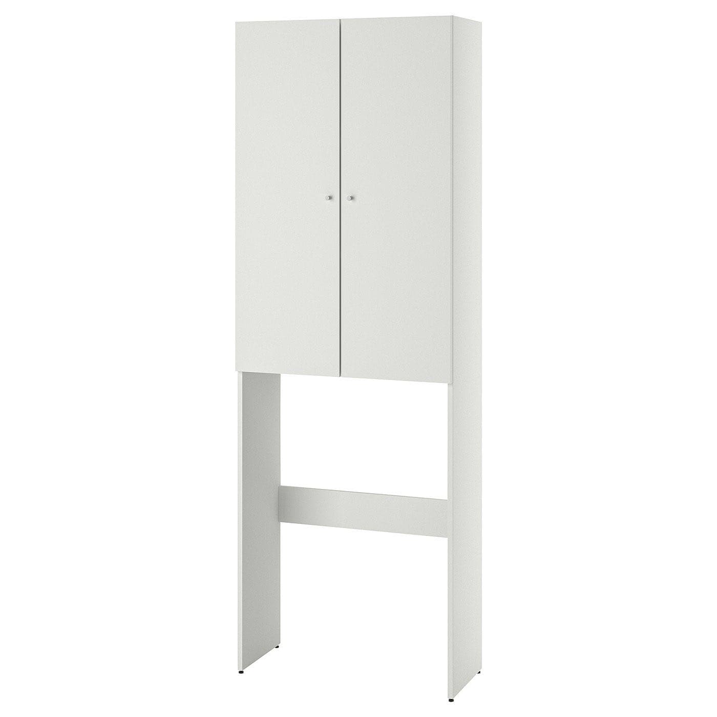 NYSJÖN meuble pour machine à laver, blanc, 65x190 cm