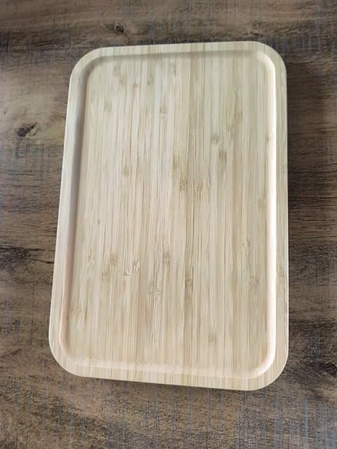 IKEA 365+ lid, large rectangular/bamboo, 32x21 cm
