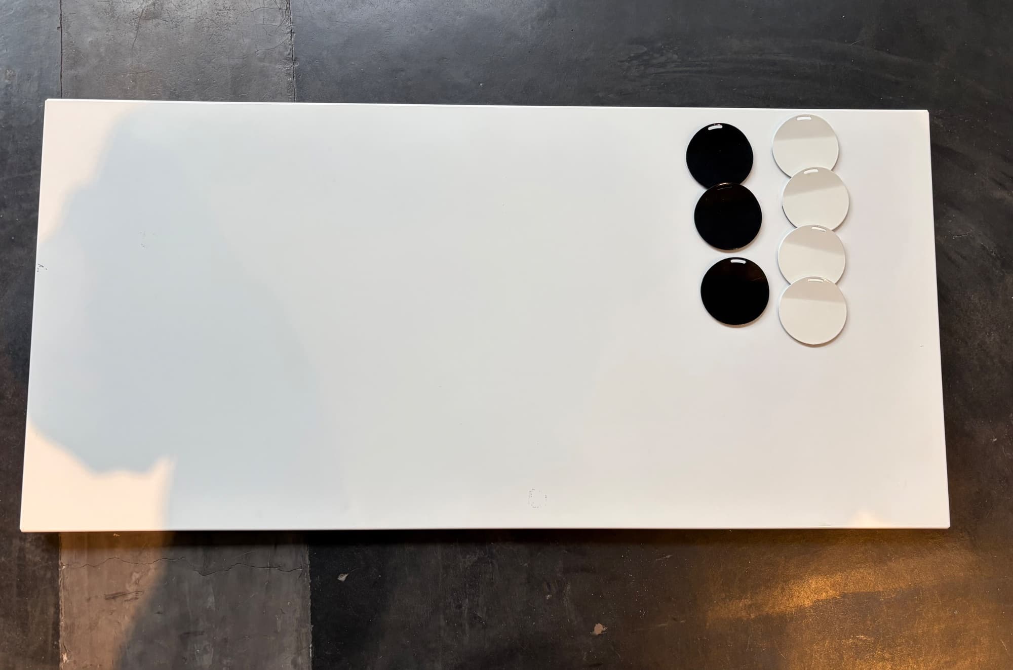 SVENSÅS memobord, wit, 40x60 cm