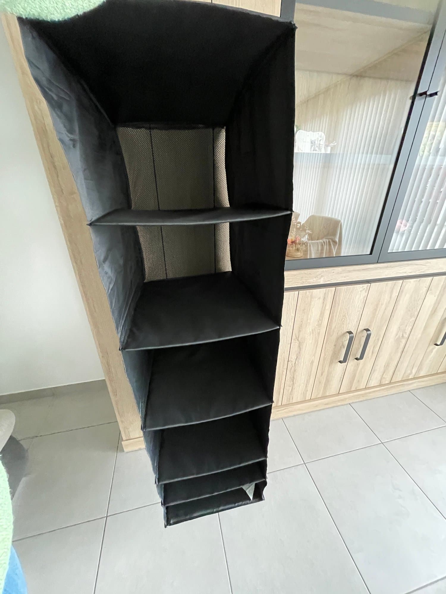 SKUBB rangement à 6 compartiments, noir