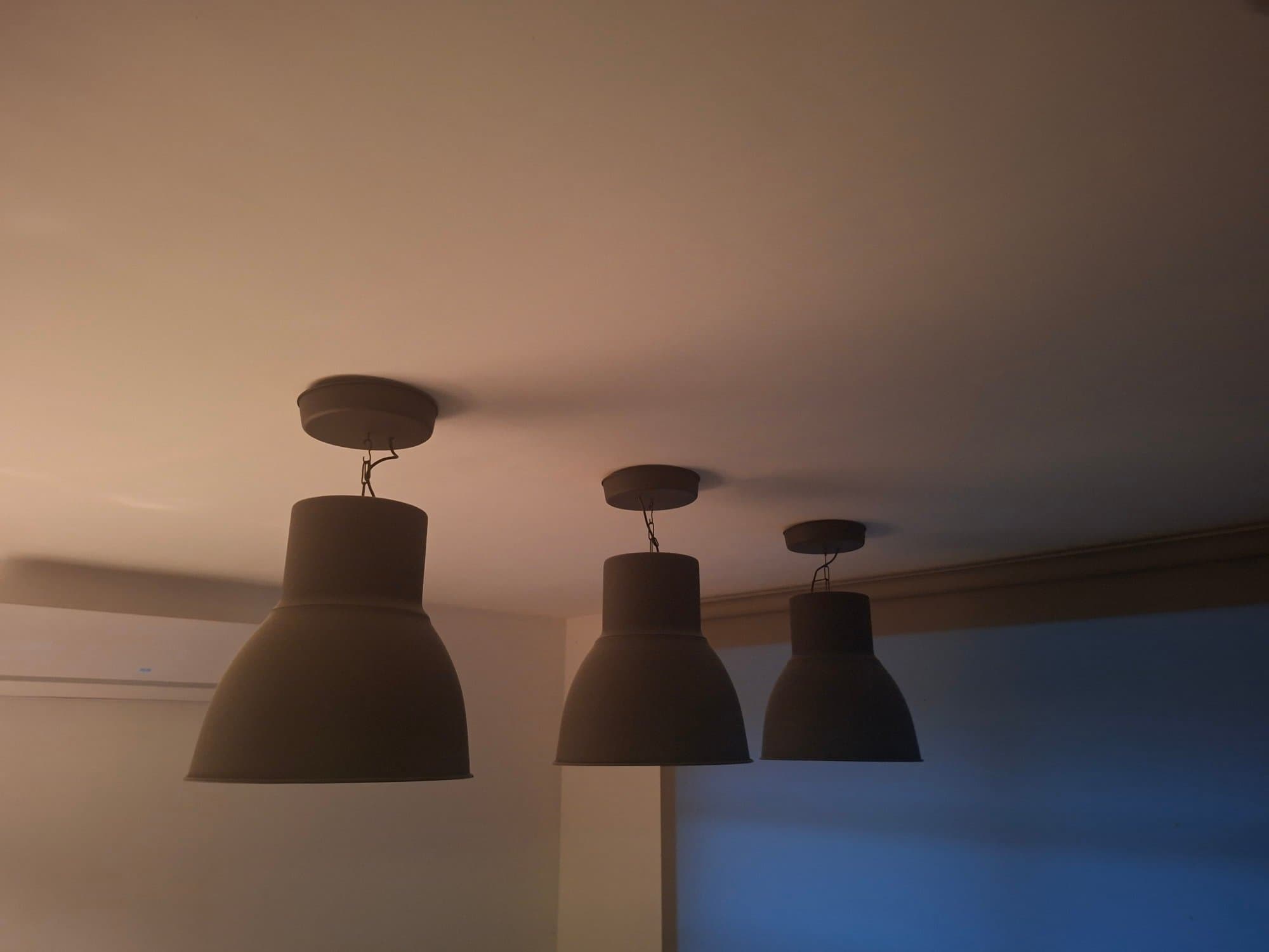 HEKTAR pendant lamp, dark grey