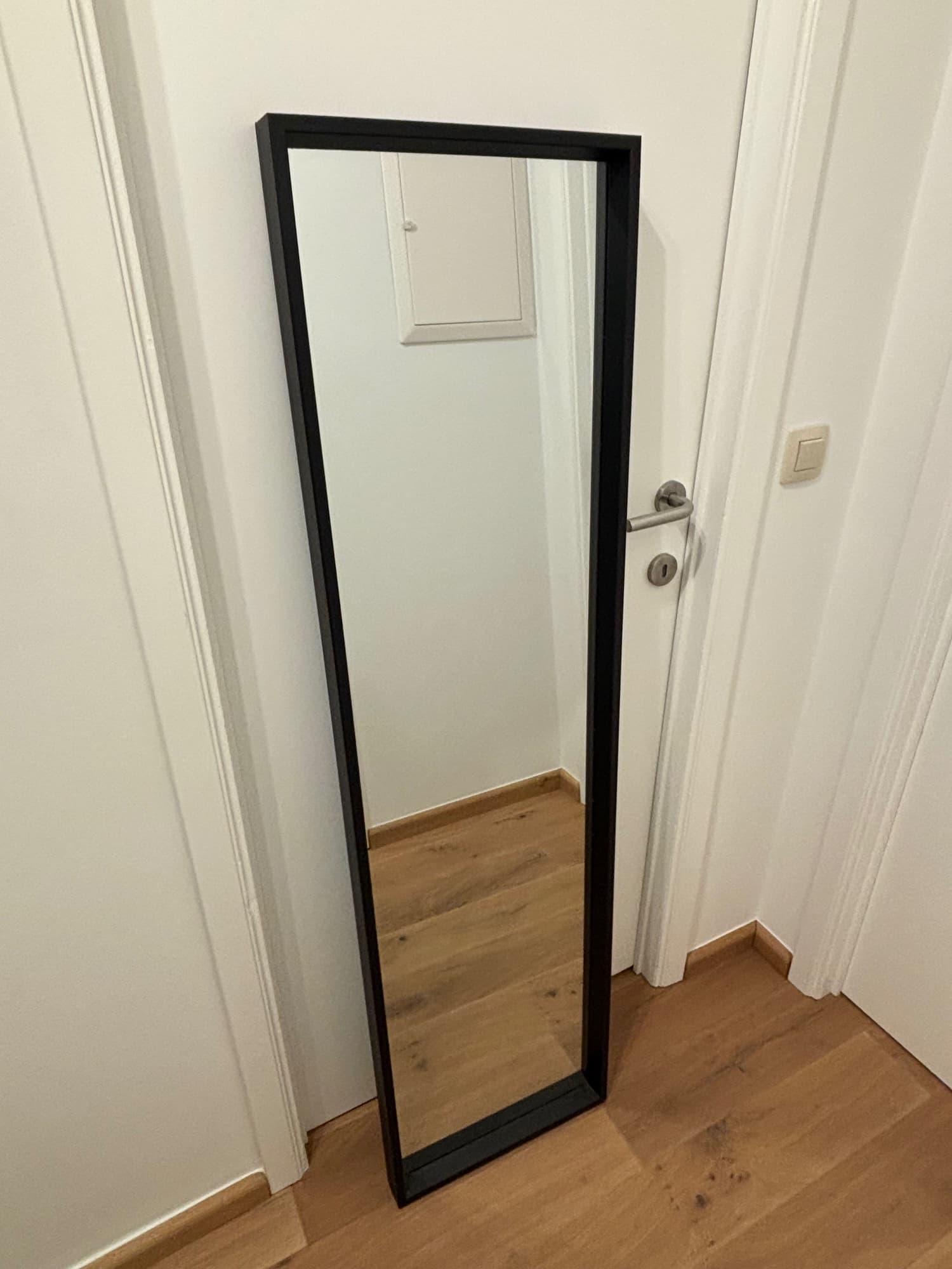 NISSEDAL 40X150CM Miroir, blanc, 40x150 cm