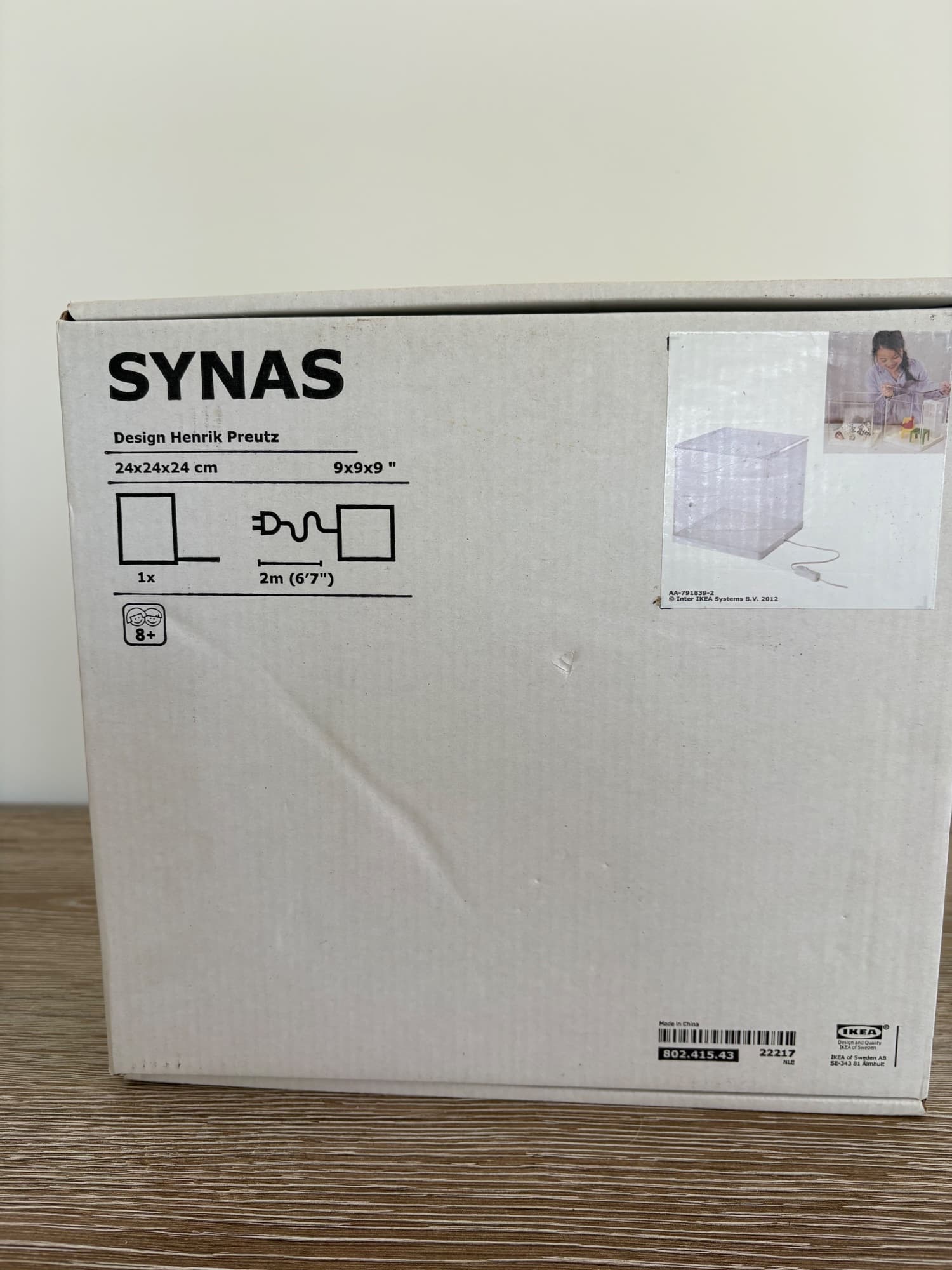 SYNAS Led-lichtbak, transparant