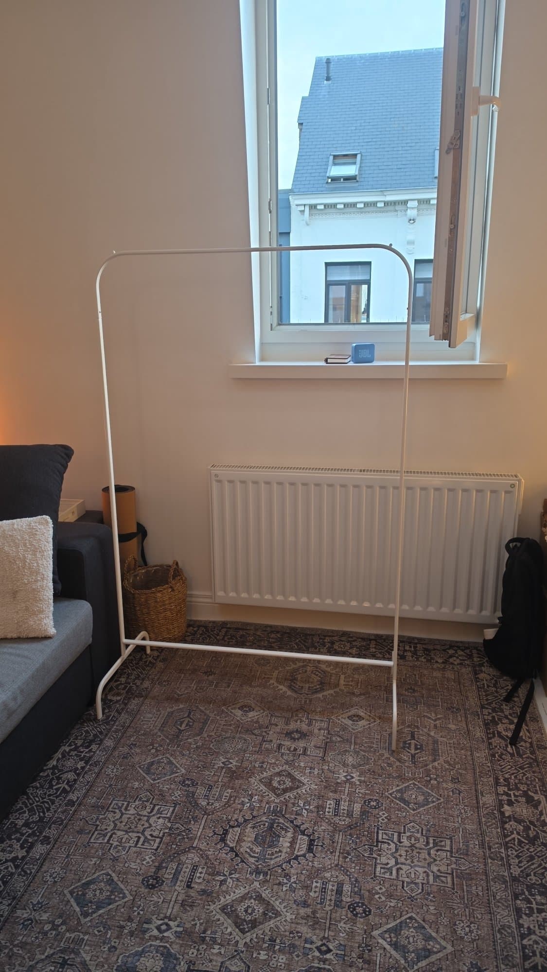 MULIG Portant, blanc, 99x46 cm