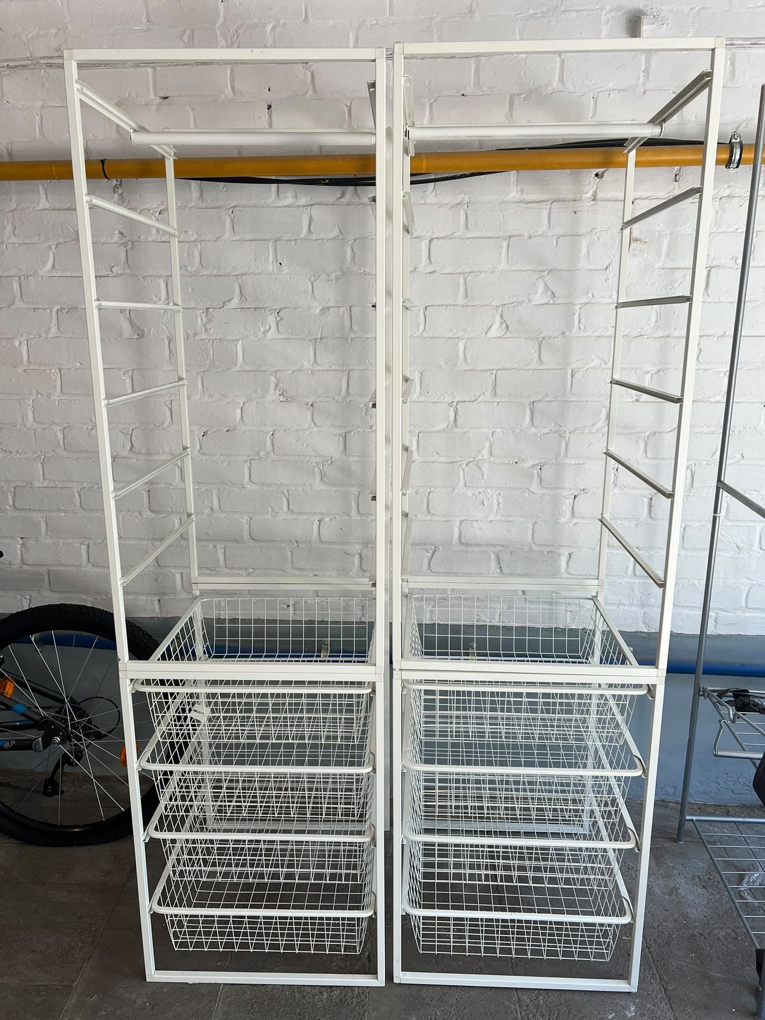 JONAXEL combinaison armoire, blanc, 99x51x173 cm