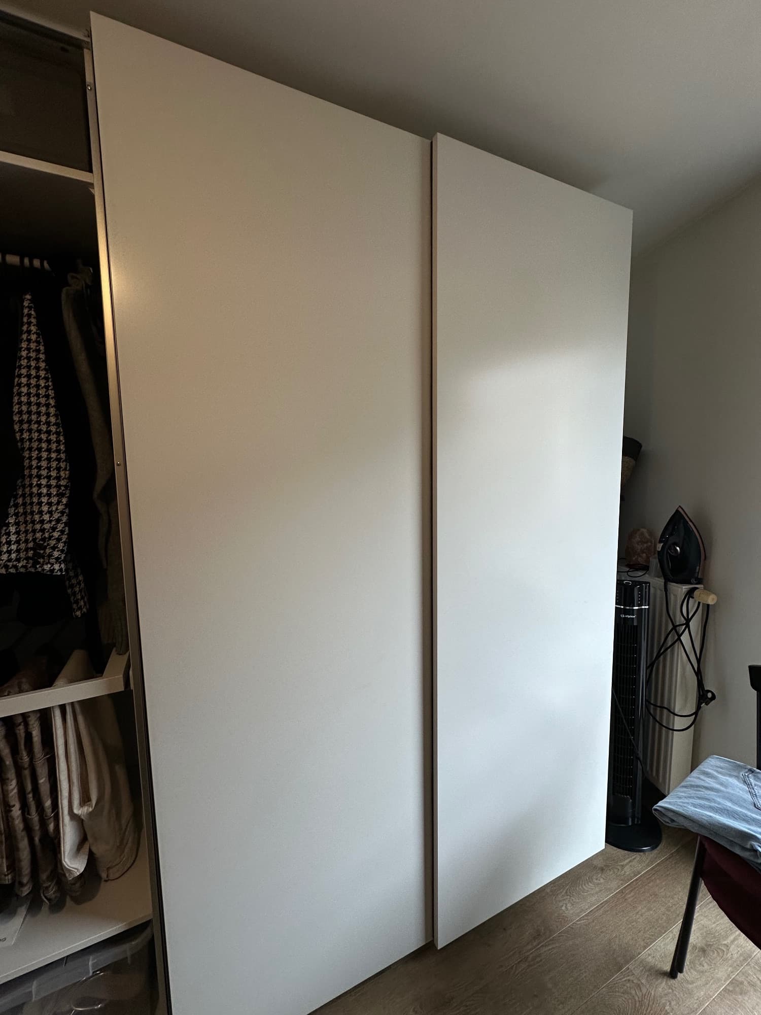 PAX / HASVIK armoire-penderie, blanc/Hasvik blanc
