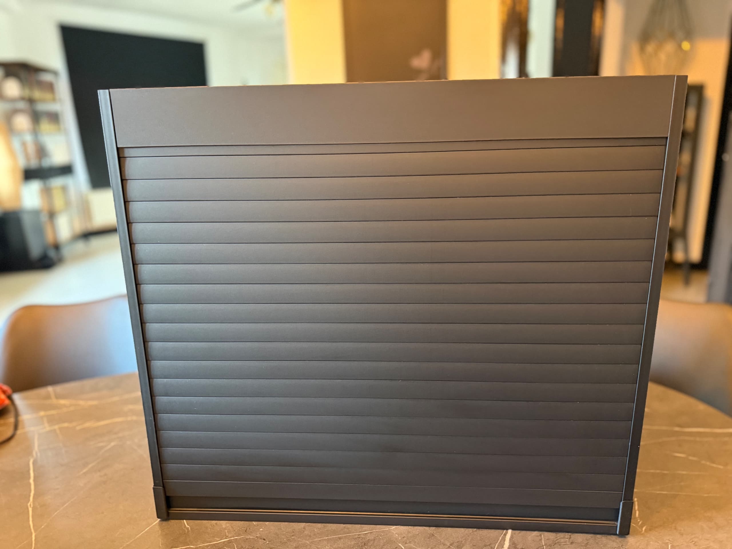TITTEBO rangement à rideau pr pt électro, noir, 60 cm