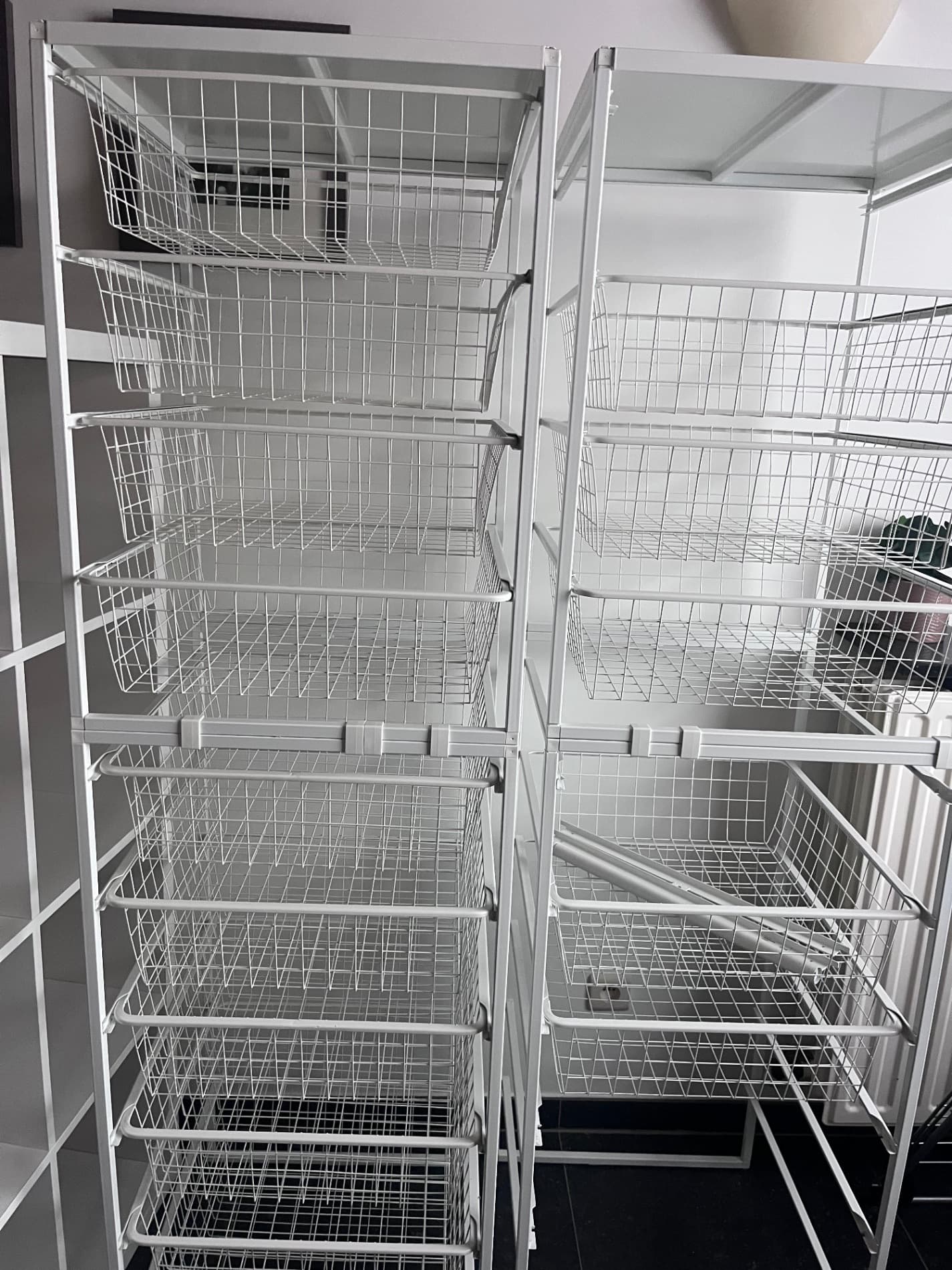 JONAXEL combinaison de rangement, blanc, 50x51x104 cm