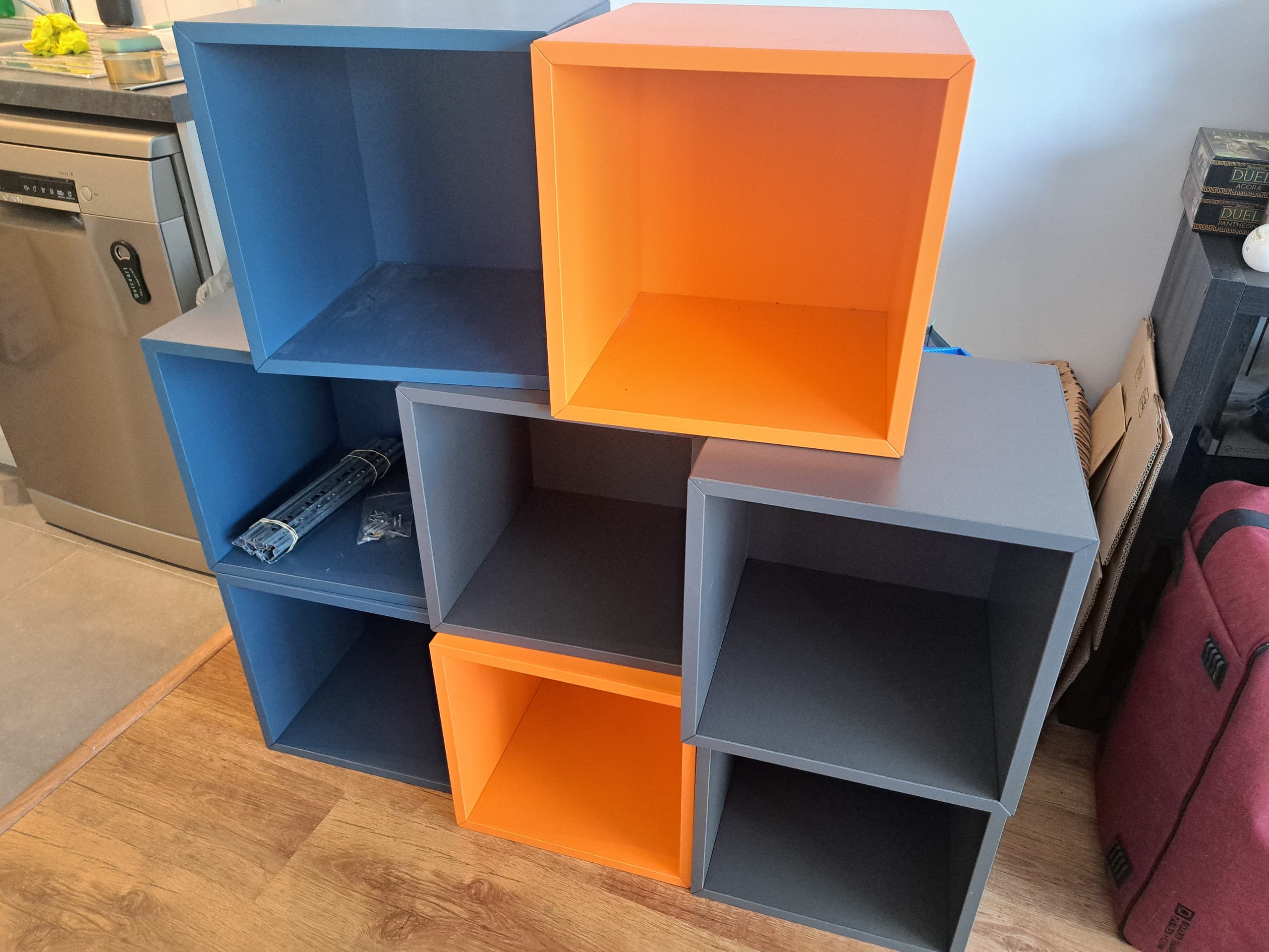 EKET kast, oranje