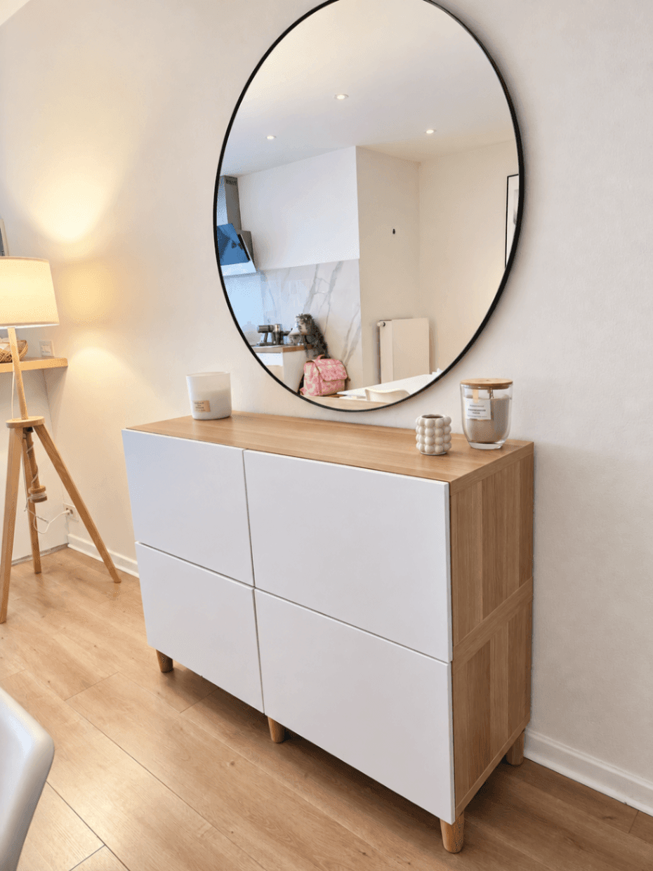 BESTÅ storage combination w doors/drawers