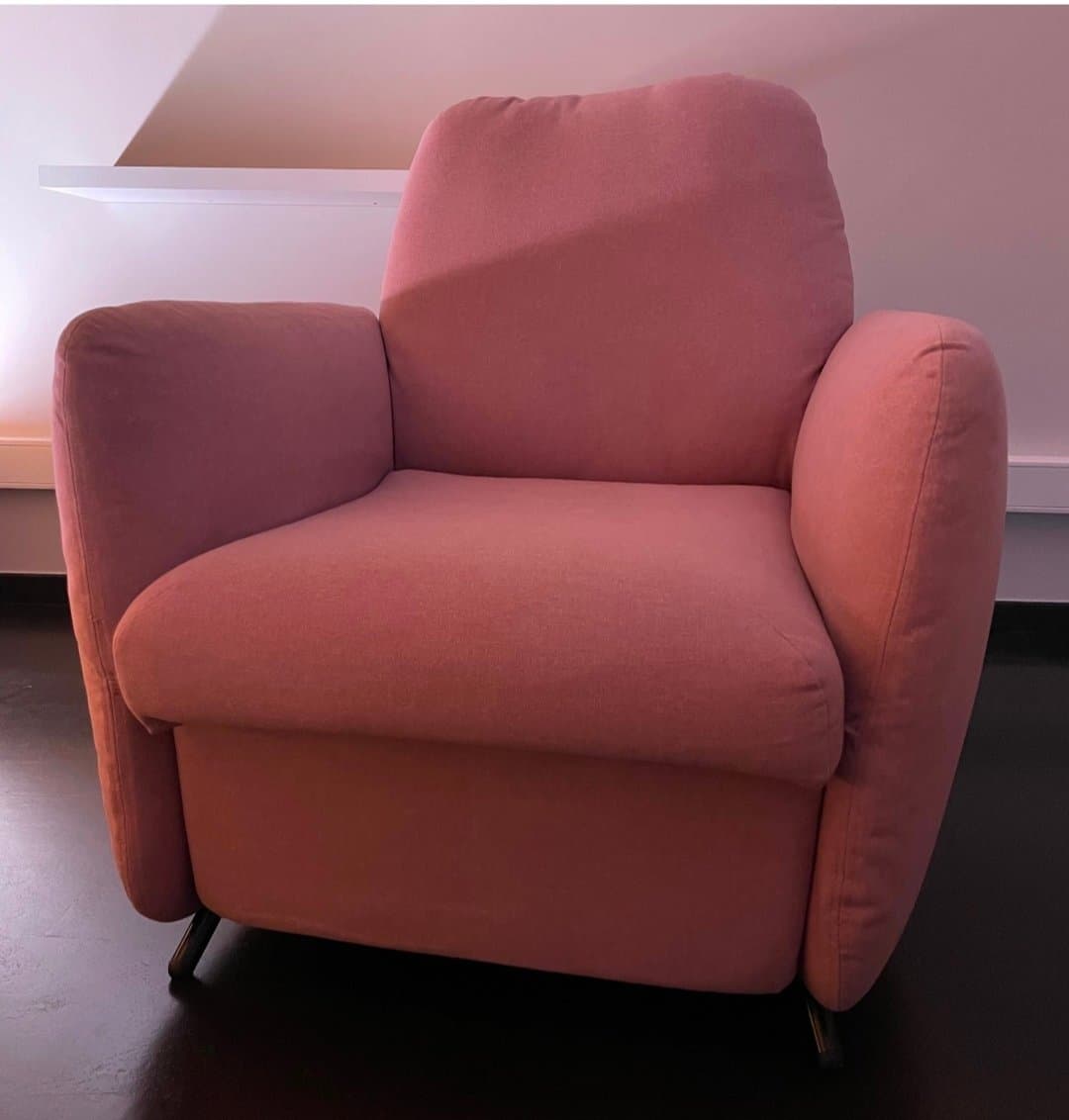 EKOLSUND RELAX ZETEL hoes relaxfauteuil, Gunnared oudroze