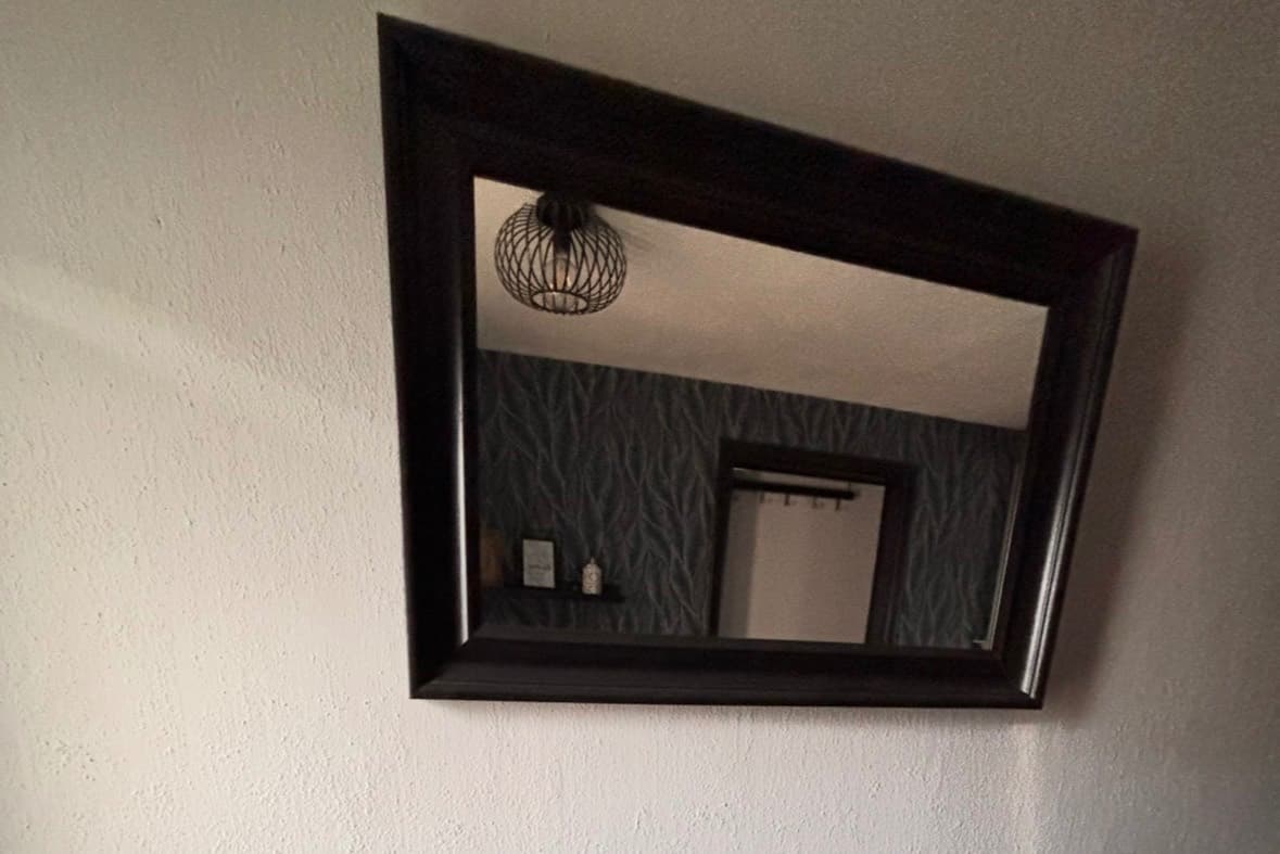 HEMNES spiegel, wit