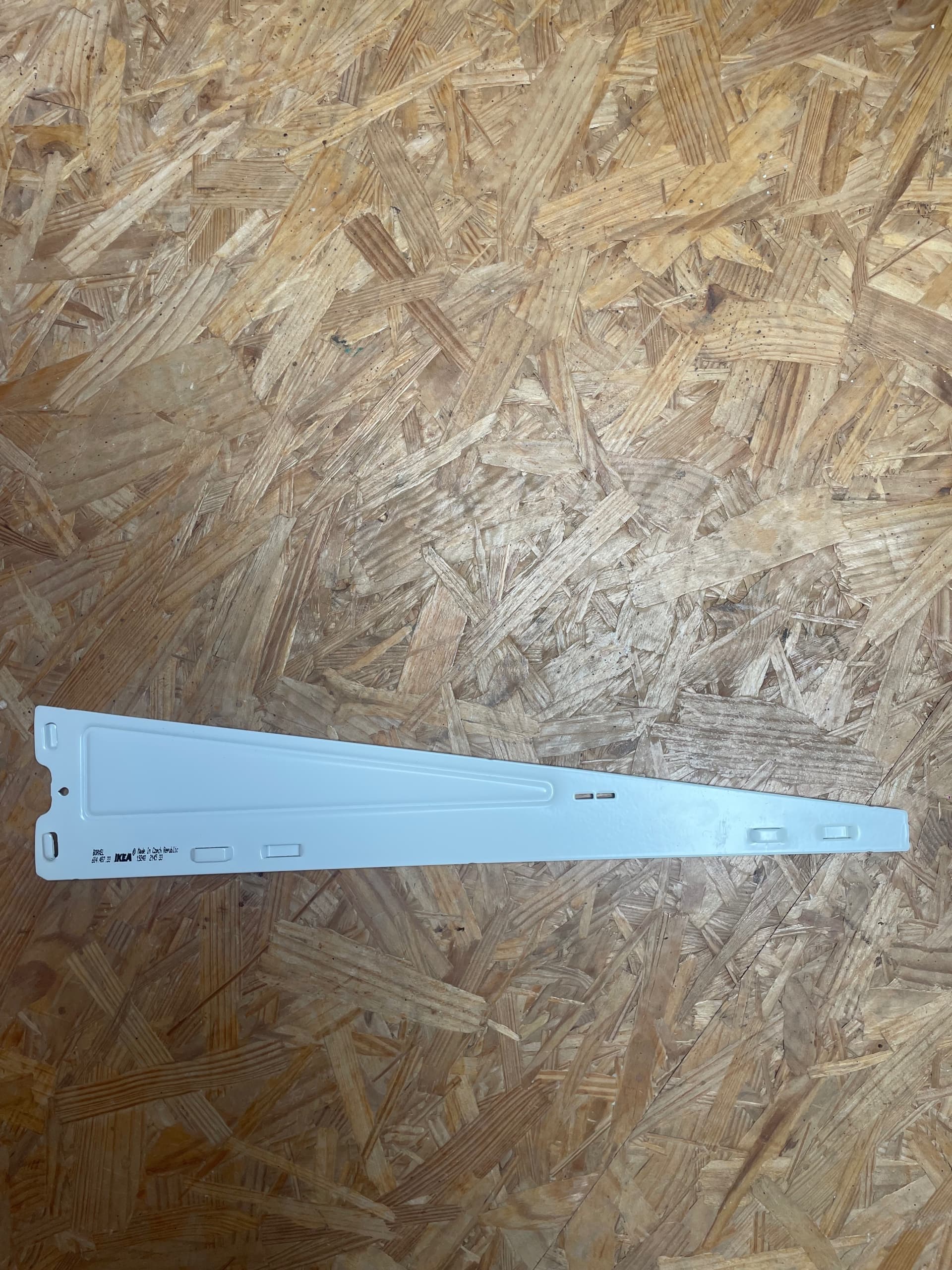 BOAXEL bracket, white, 40 cm