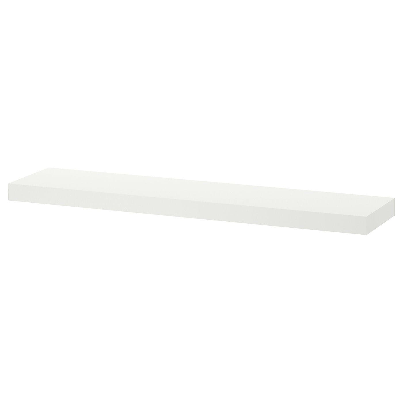 LACK wall shelf, white, 110x26 cm
