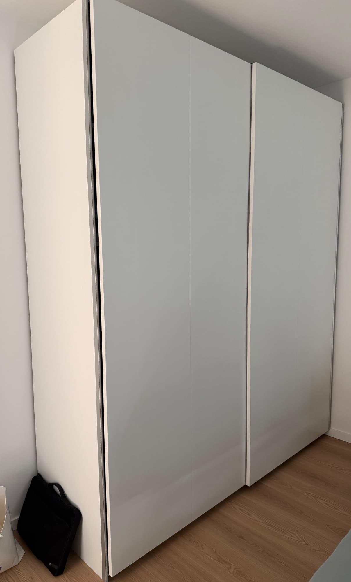 PAX / MEHAMN wardrobe, white/double sided white, 150x66x236 cm