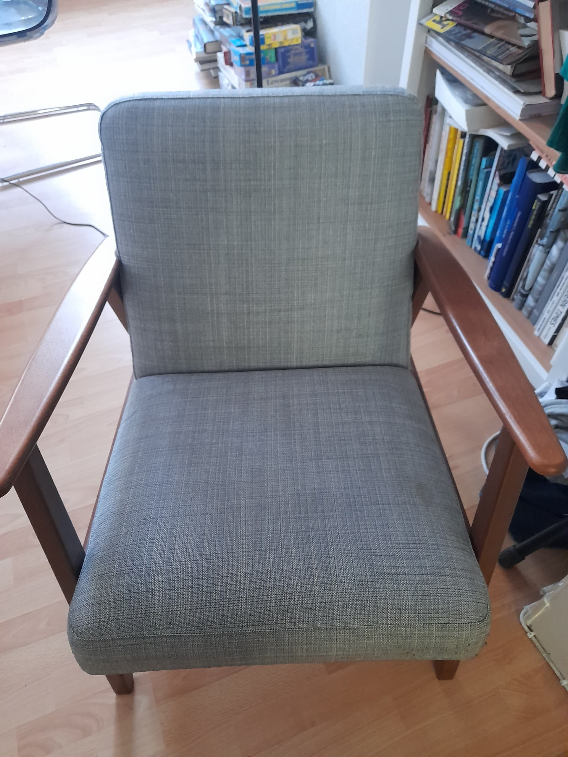 EKENÄSET fauteuil, Isunda gris